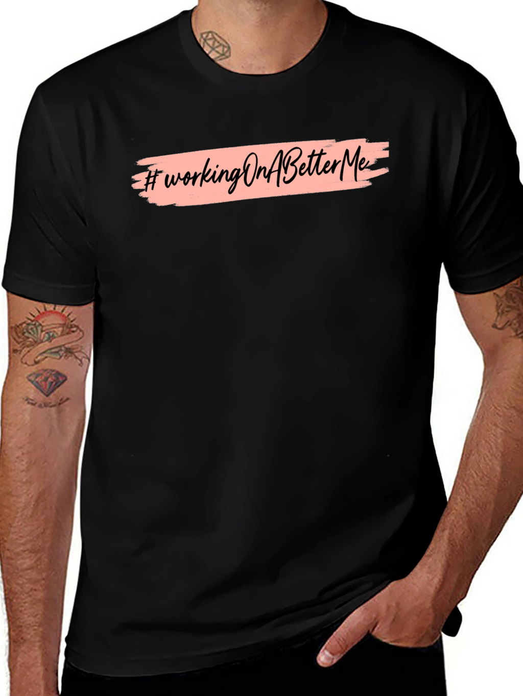 Working On A Better Me Graphic Tee