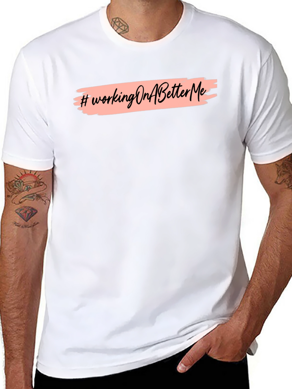 Working On A Better Me Graphic Tee