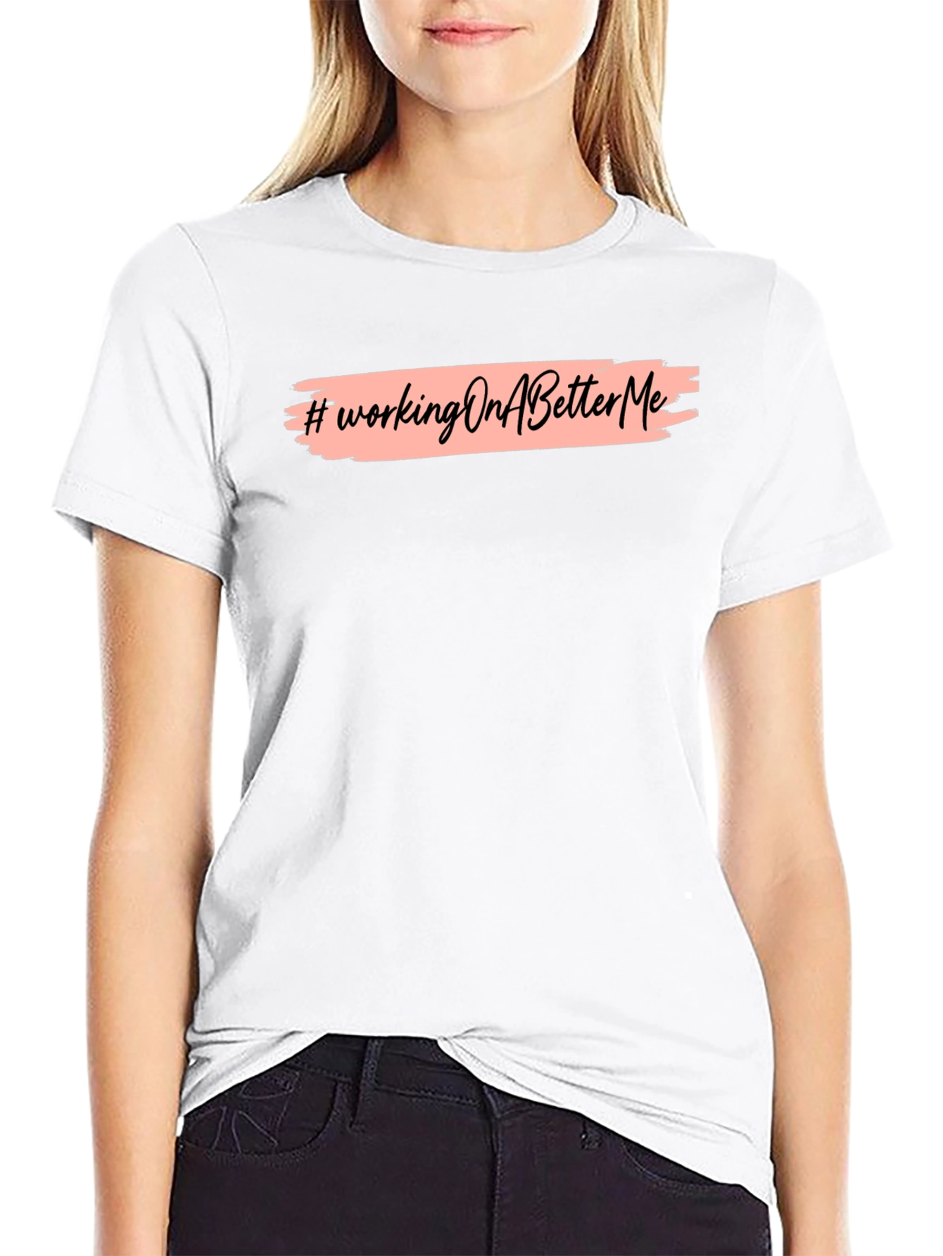 Working On A Better Me Graphic Tee
