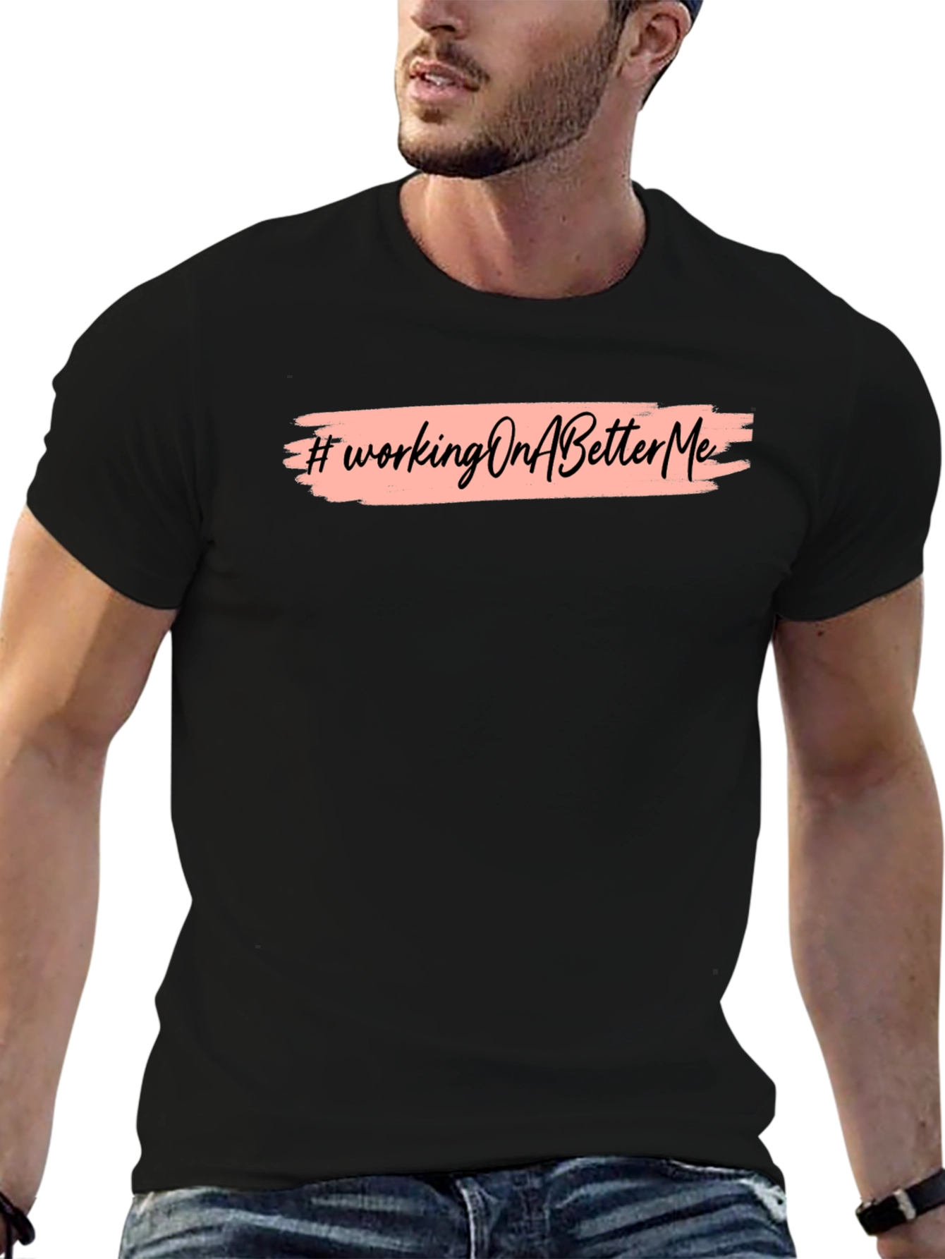 Working On A Better Me Graphic Tee
