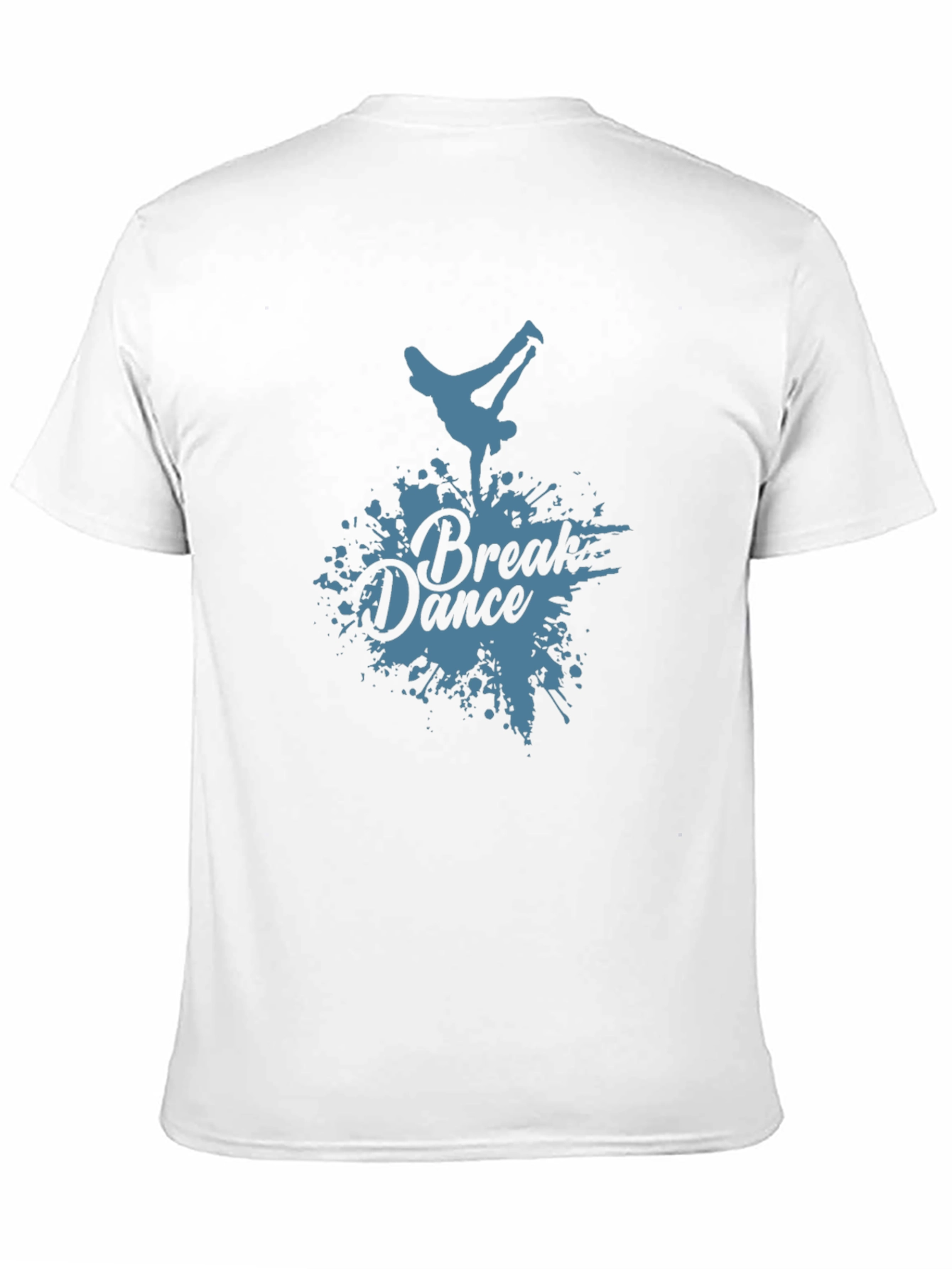 Break Dance Graphic Black T-Shirt