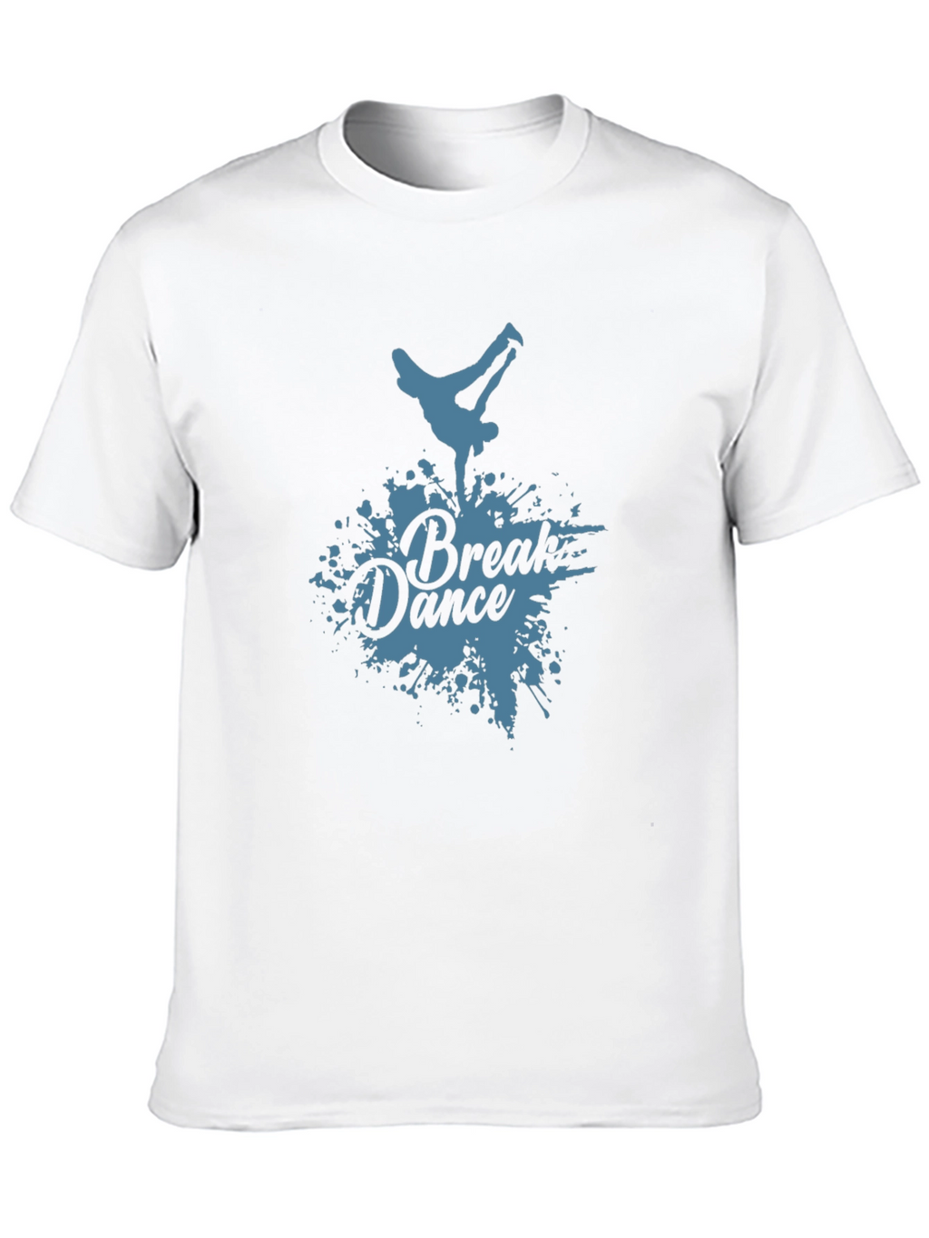 Break Dance Graphic Black T-Shirt