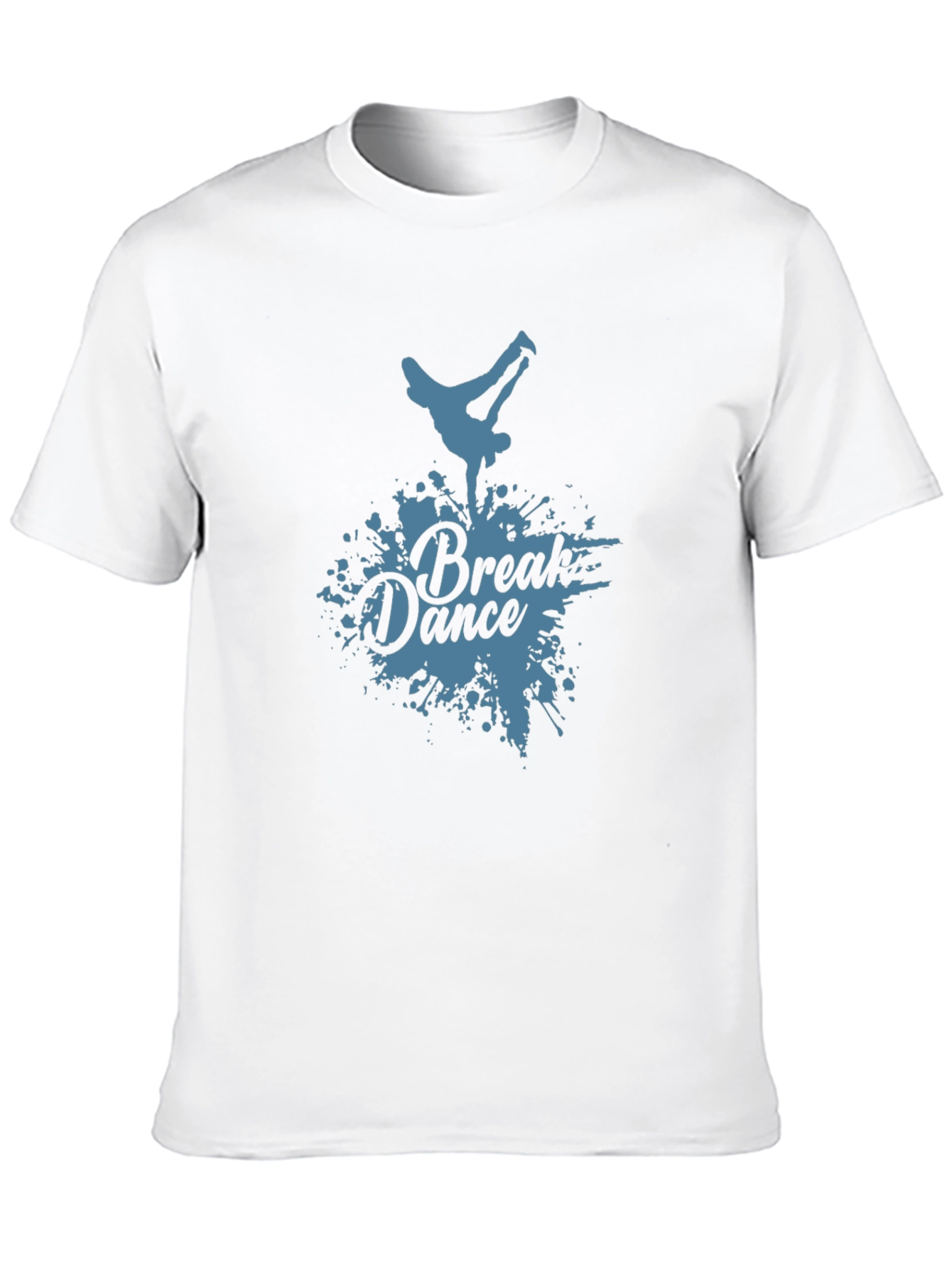 Break Dance Graphic Black T-Shirt