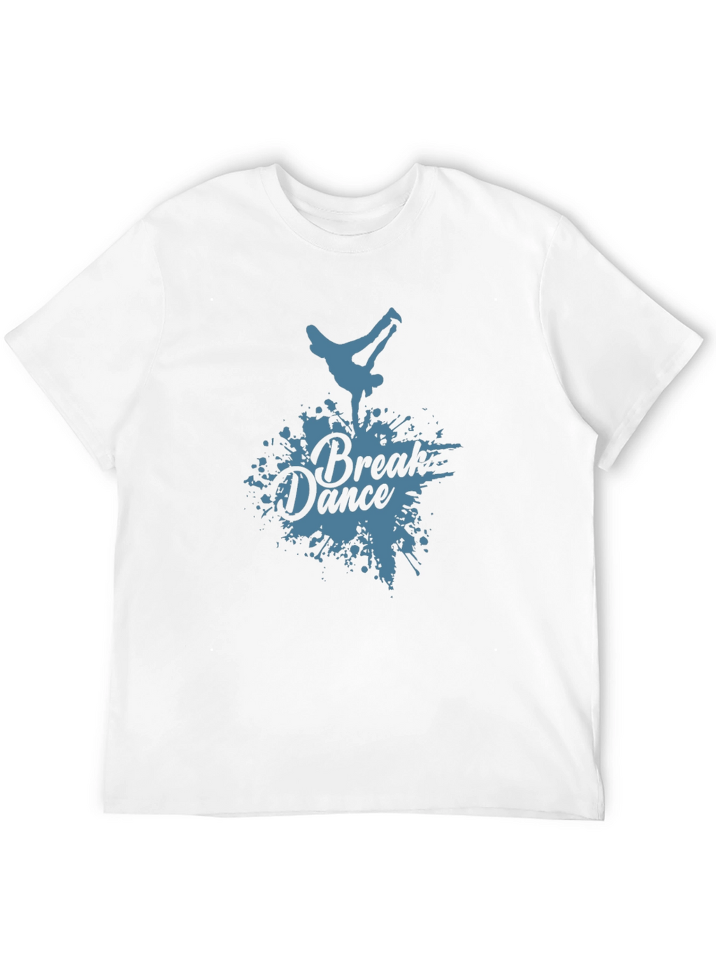 Break Dance Graphic Black T-Shirt