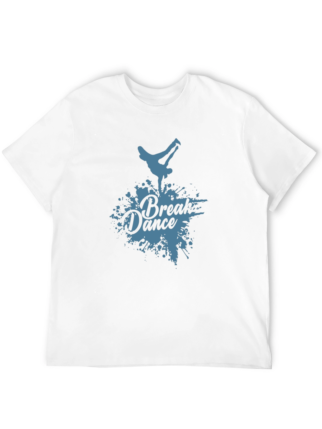 Break Dance Graphic Black T-Shirt