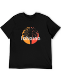 Lahaina Palm Tree Graphic T-Shirt