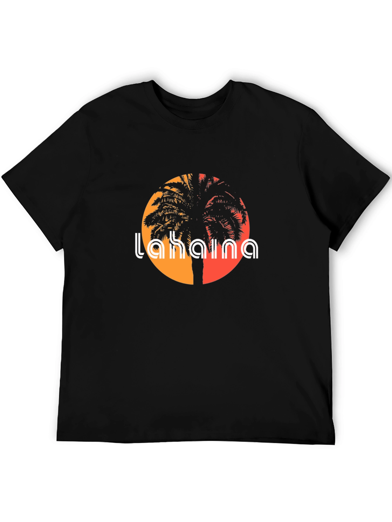Lahaina Palm Tree Graphic T-Shirt