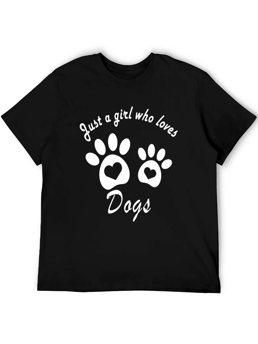 Just a Girl Who Loves Dogs T-Shirt