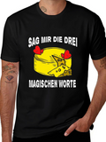 Say the Three Magic Words Cheese Lovers Tee