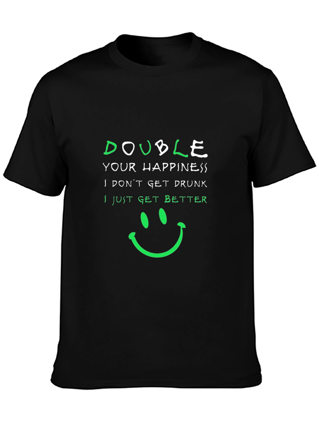 Double Happiness T-Shirt - Humorous Graphic Tee