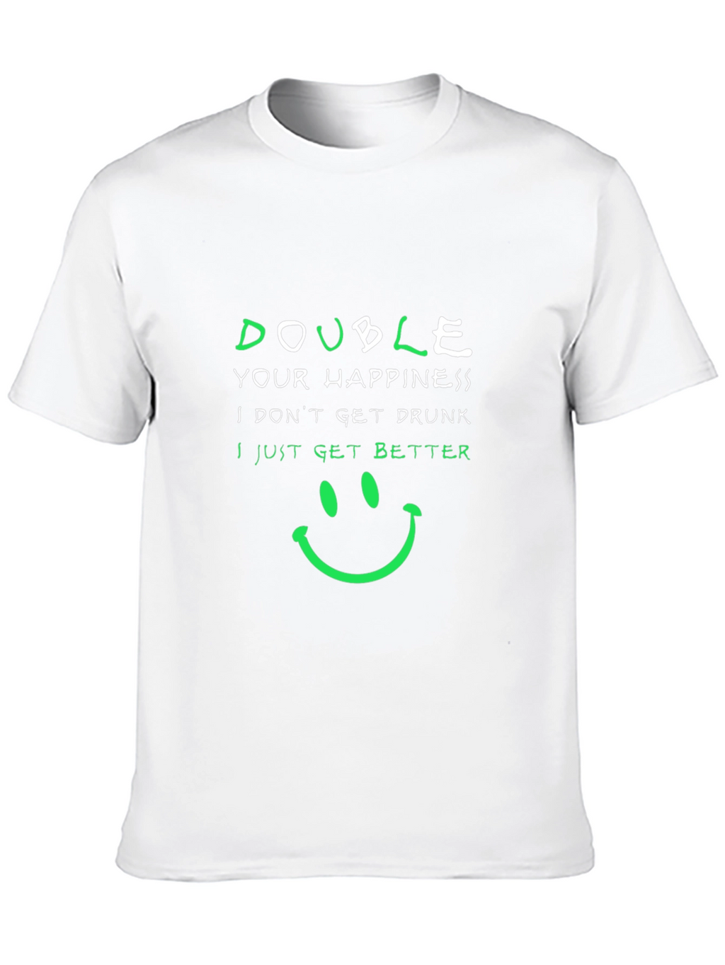 Double Happiness T-Shirt - Humorous Graphic Tee