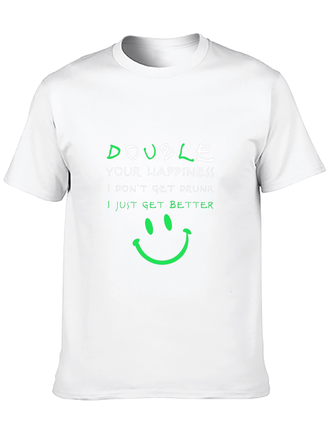 Double Happiness T-Shirt - Humorous Graphic Tee
