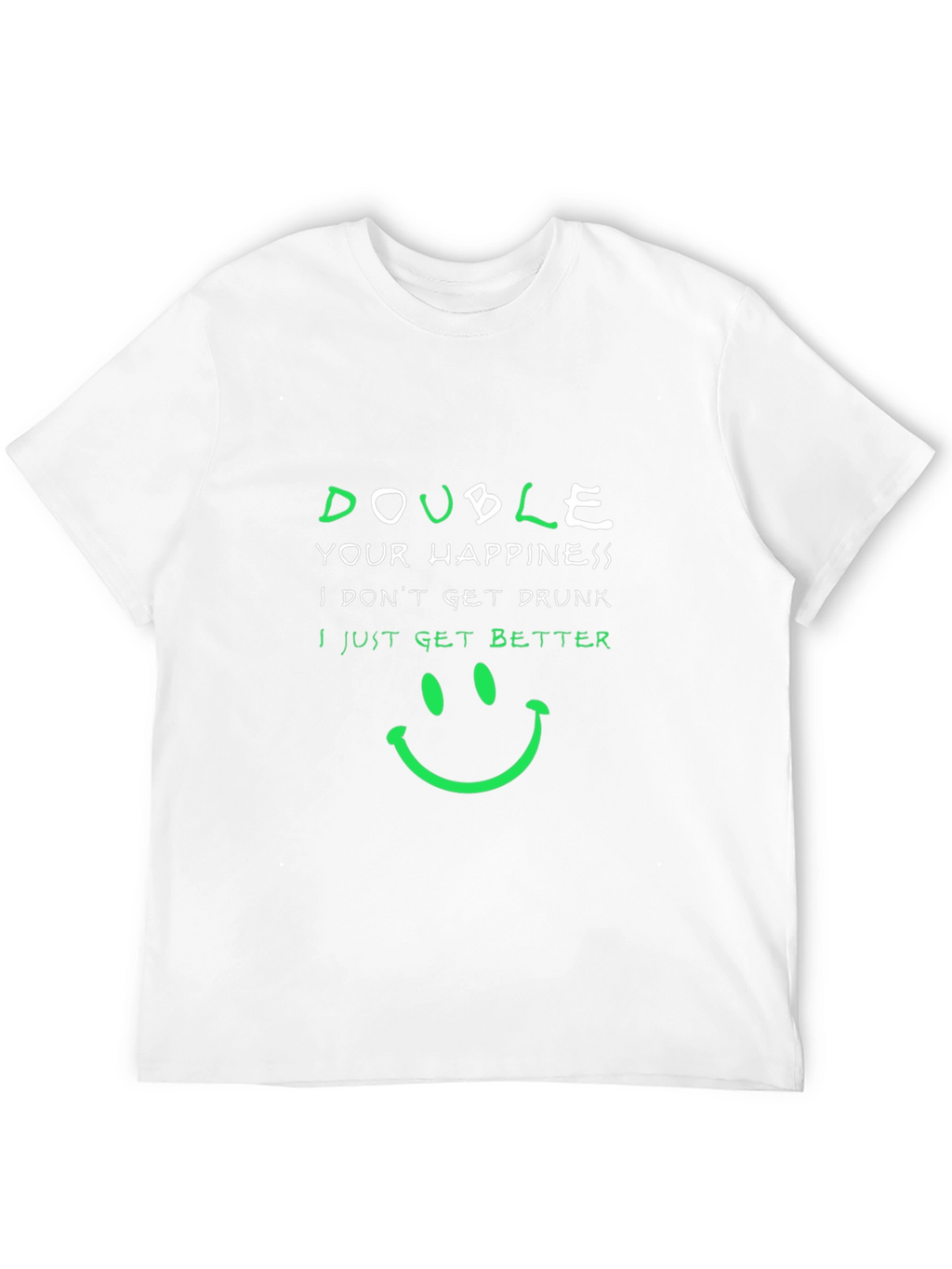 Double Happiness T-Shirt - Humorous Graphic Tee