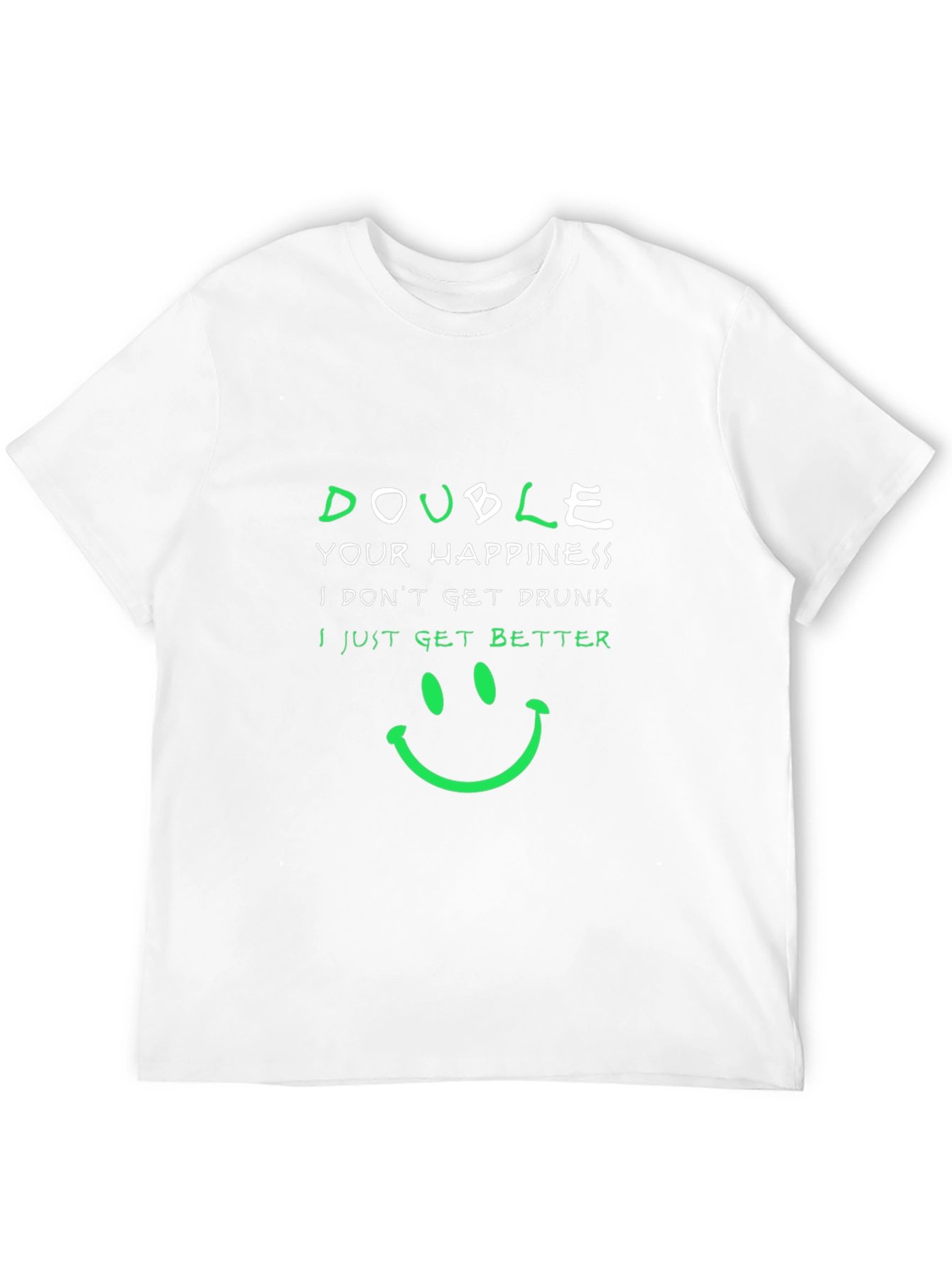 Double Happiness T-Shirt - Humorous Graphic Tee