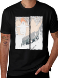 Bear Mountain Graphic Tee - Soft Cotton Blend T-Shirt