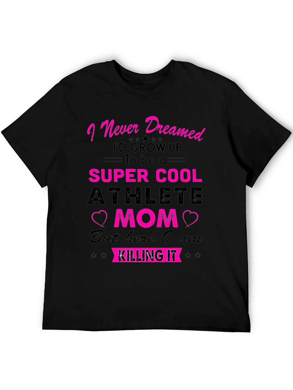 Super Cool Athlete Mom T-Shirt