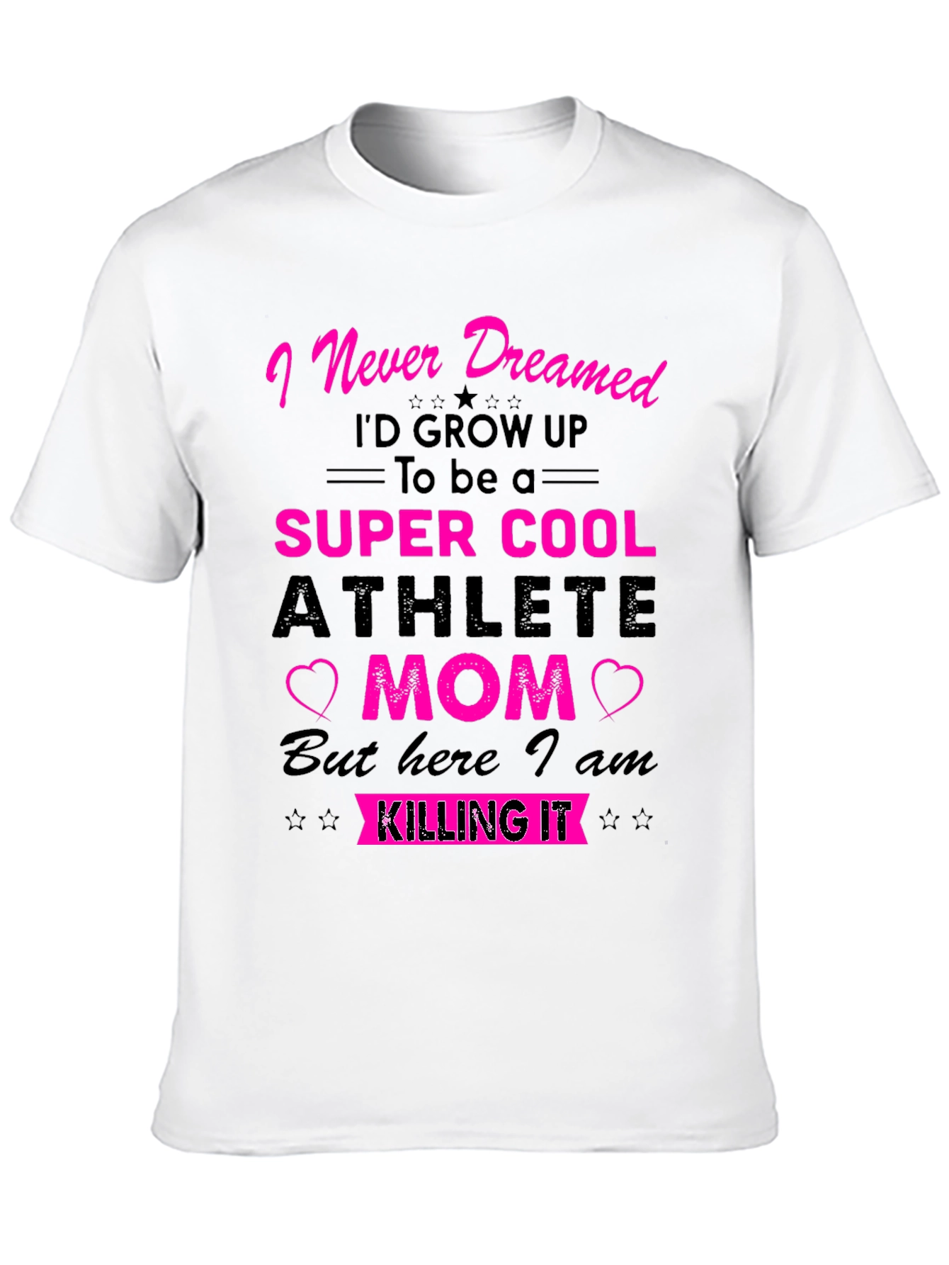 Super Cool Athlete Mom T-Shirt