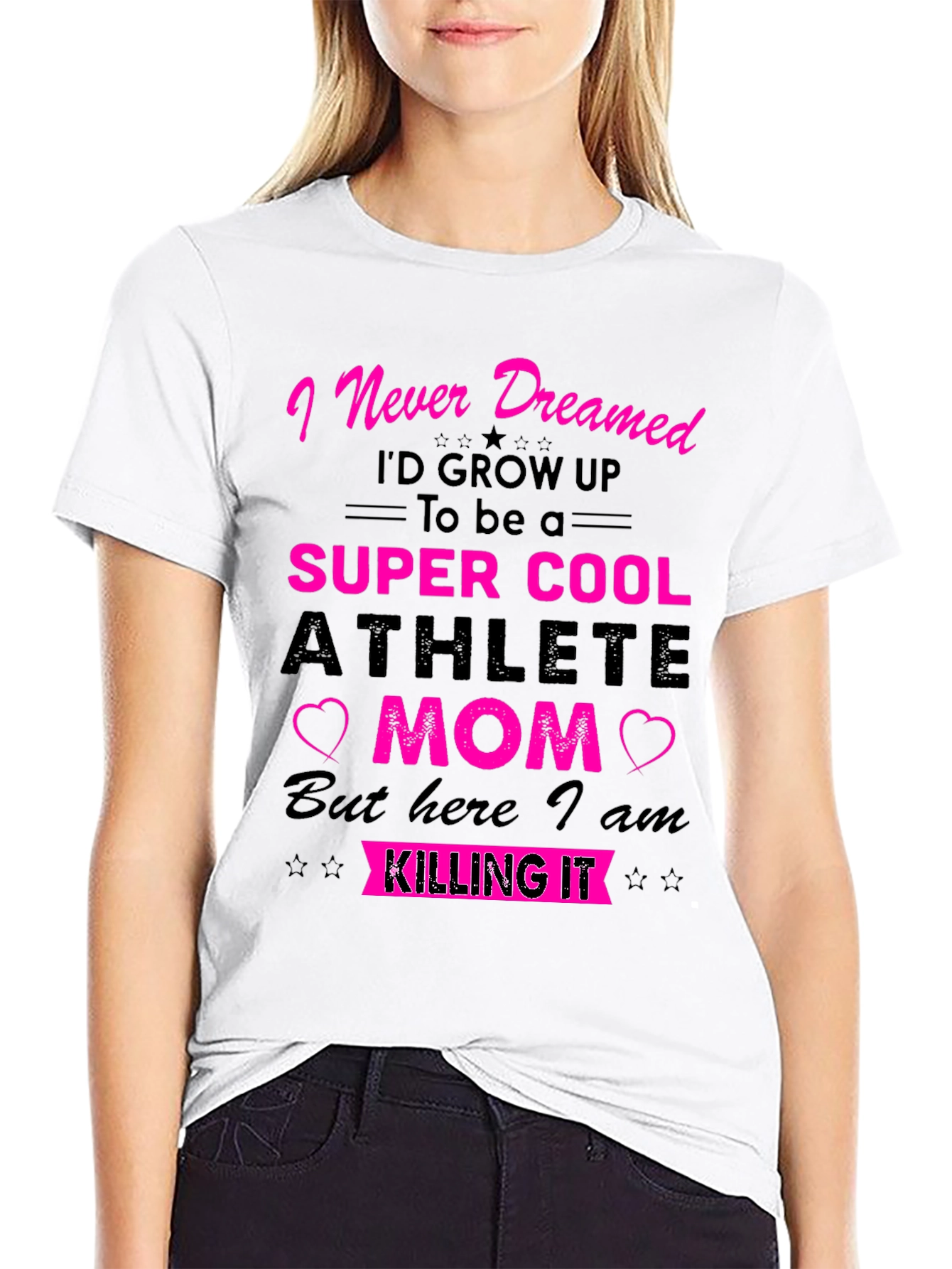 Super Cool Athlete Mom T-Shirt