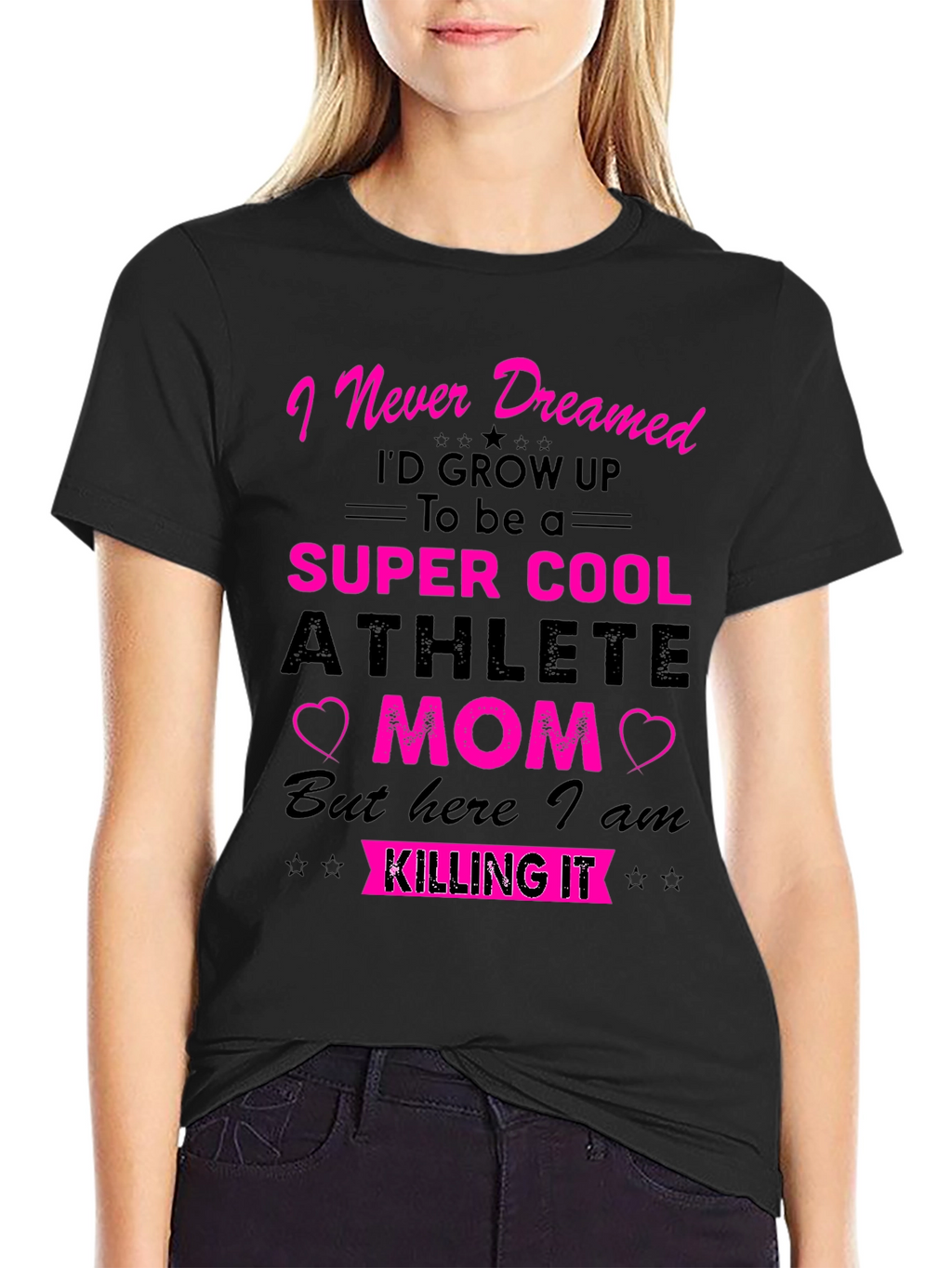 Super Cool Athlete Mom T-Shirt