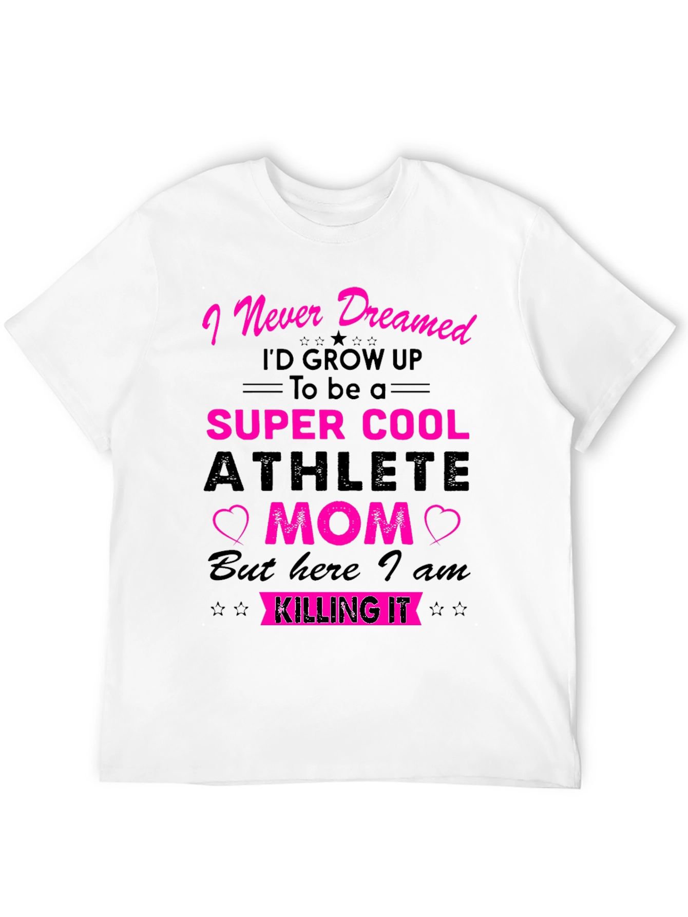 Super Cool Athlete Mom T-Shirt