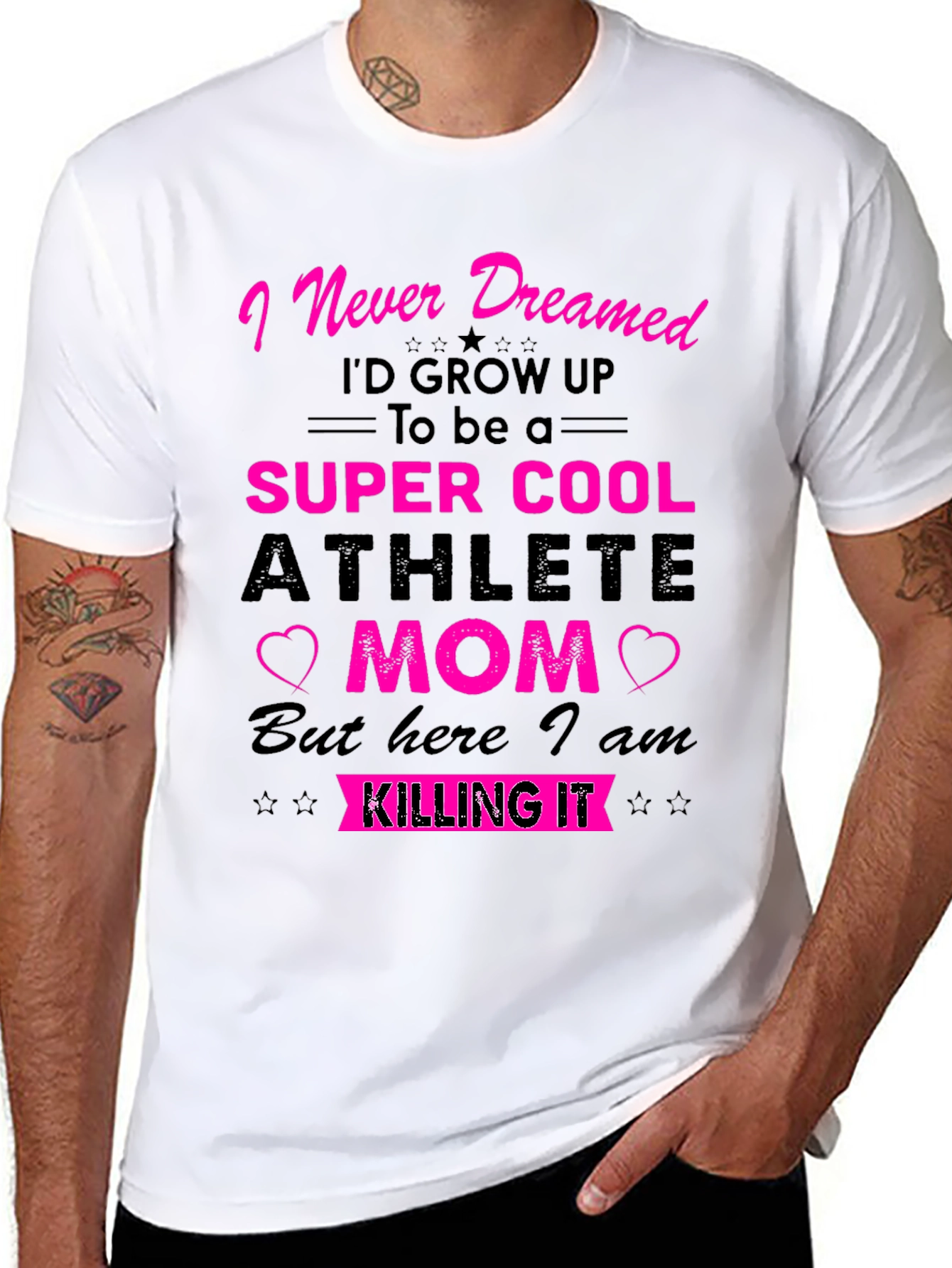 Super Cool Athlete Mom T-Shirt