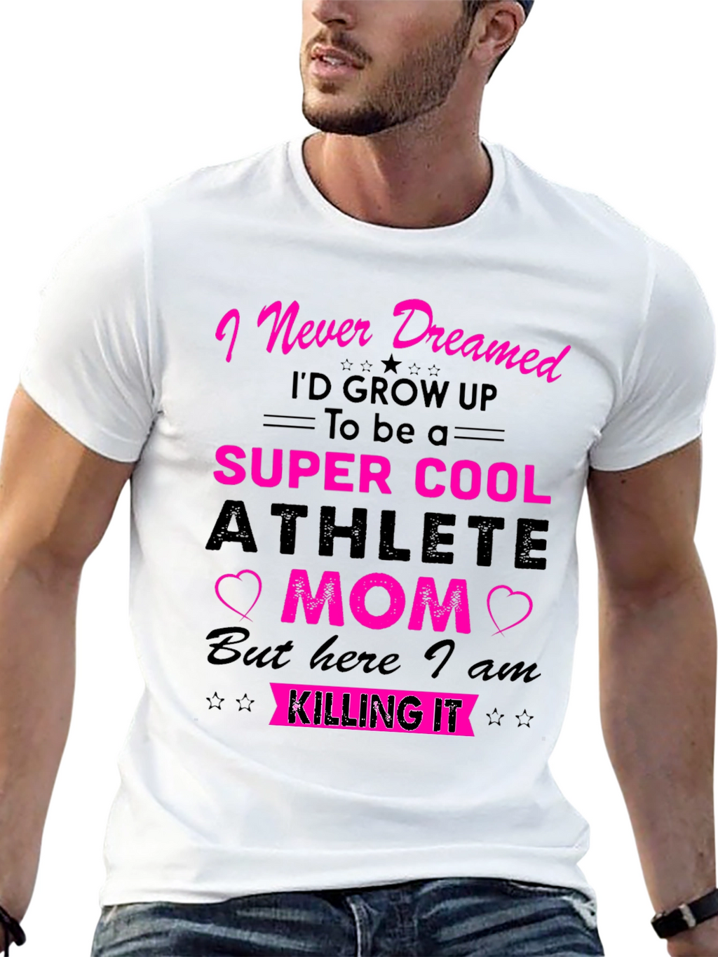 Super Cool Athlete Mom T-Shirt