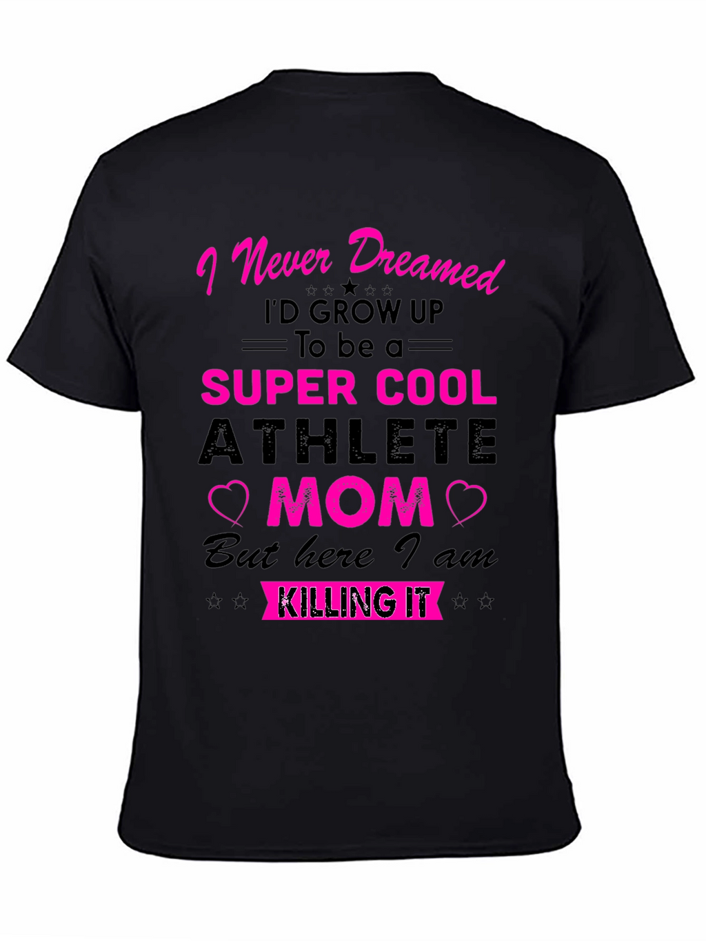 Super Cool Athlete Mom T-Shirt