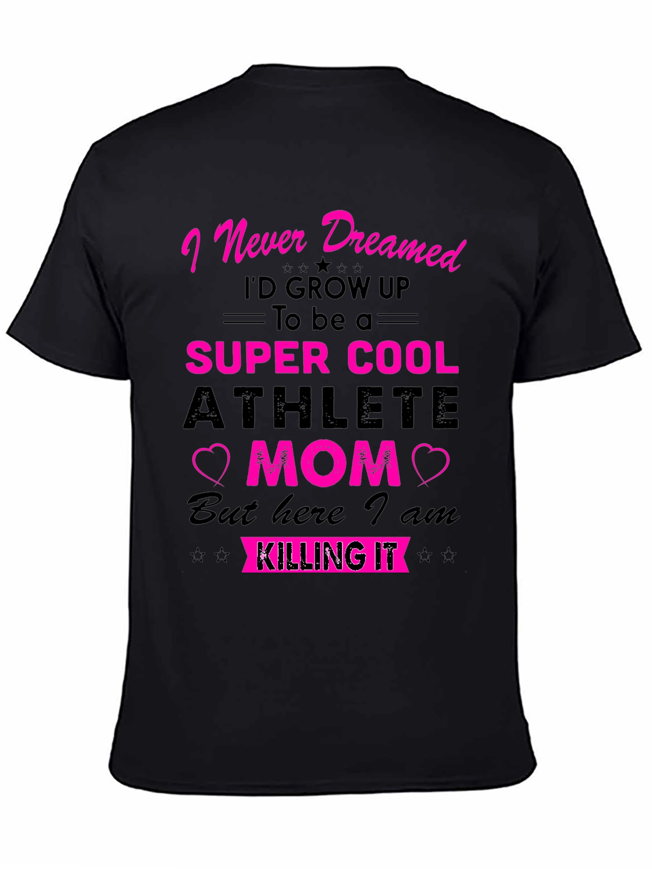 Super Cool Athlete Mom T-Shirt