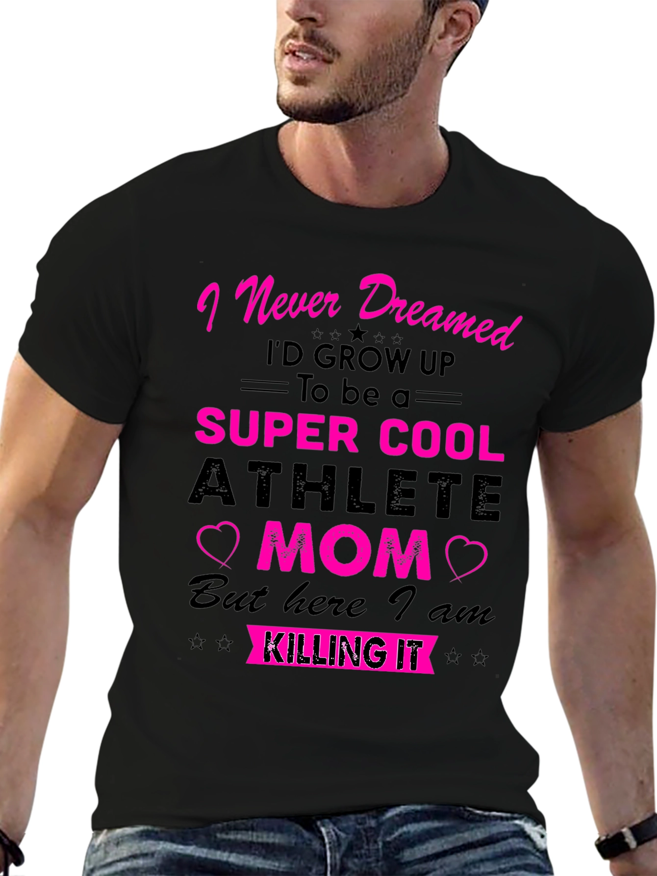 Super Cool Athlete Mom T-Shirt