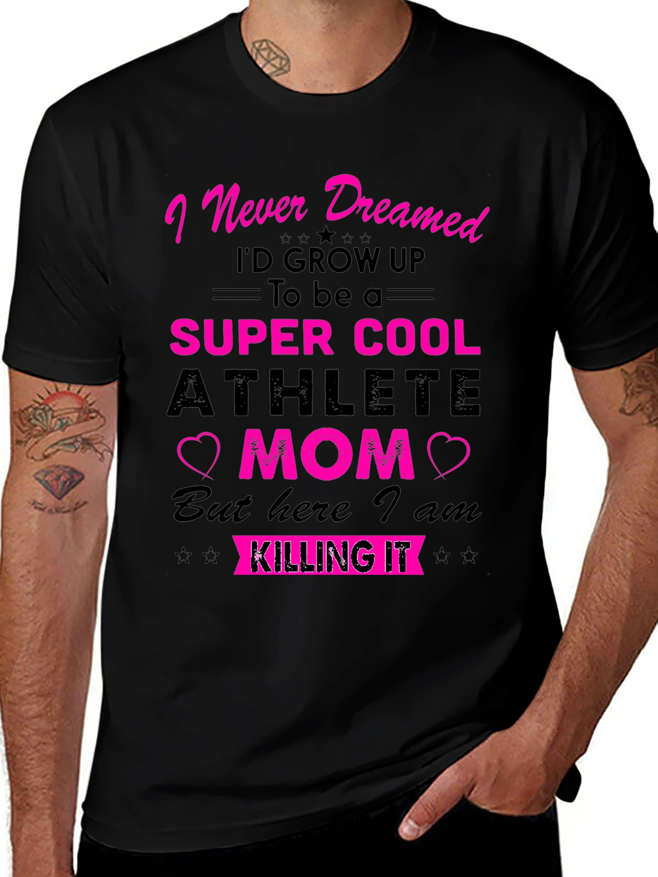 Super Cool Athlete Mom T-Shirt