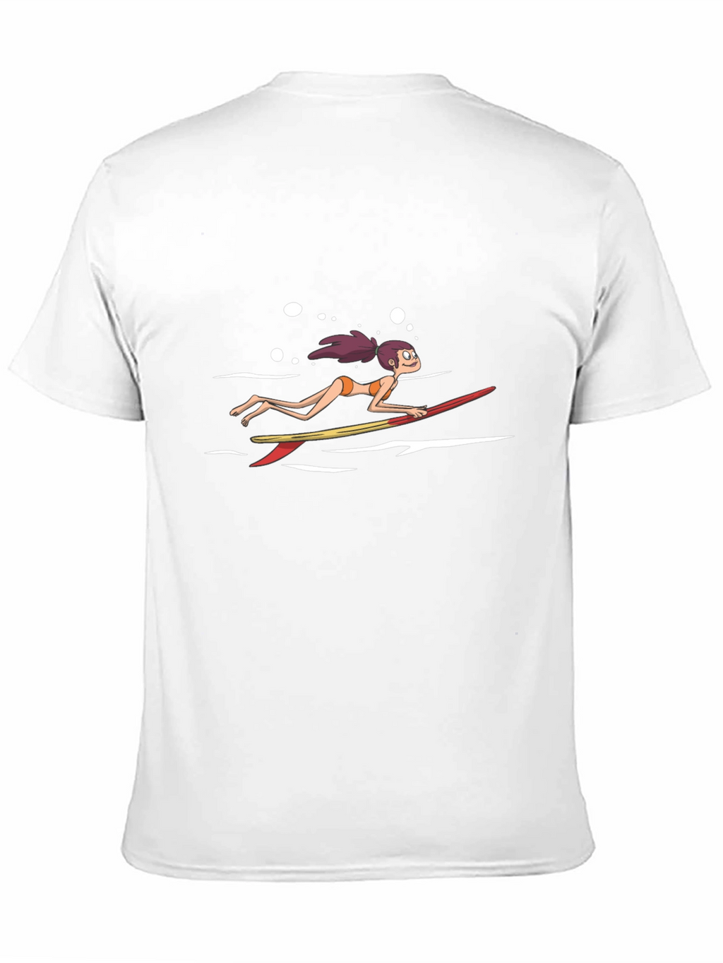 Surfer Girl Graphic Tee - Cool Casual Style