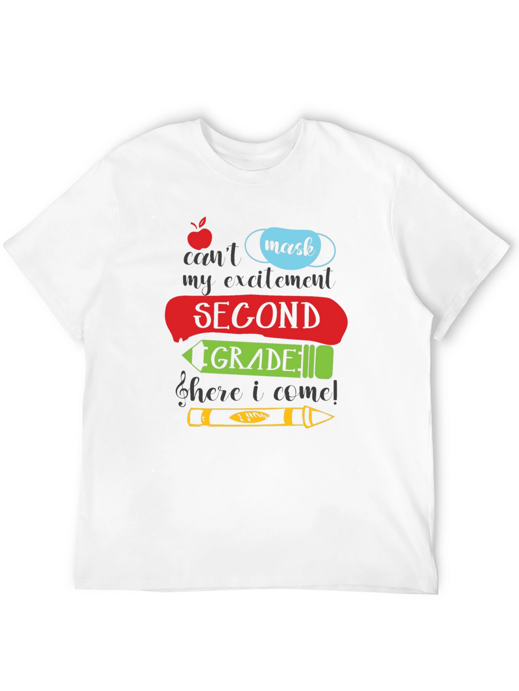 Second Grade Masked Up T-Shirt