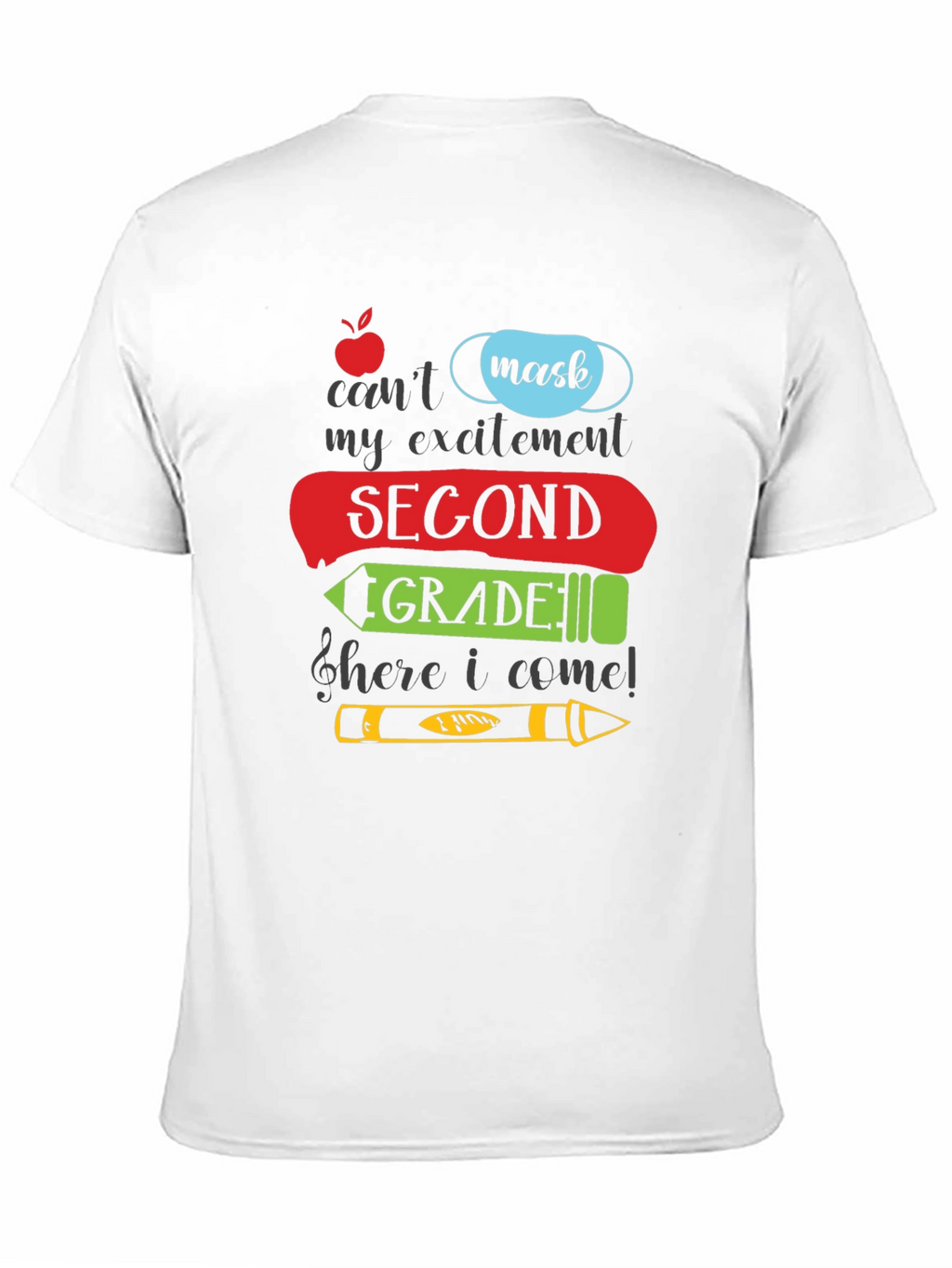 Second Grade Masked Up T-Shirt