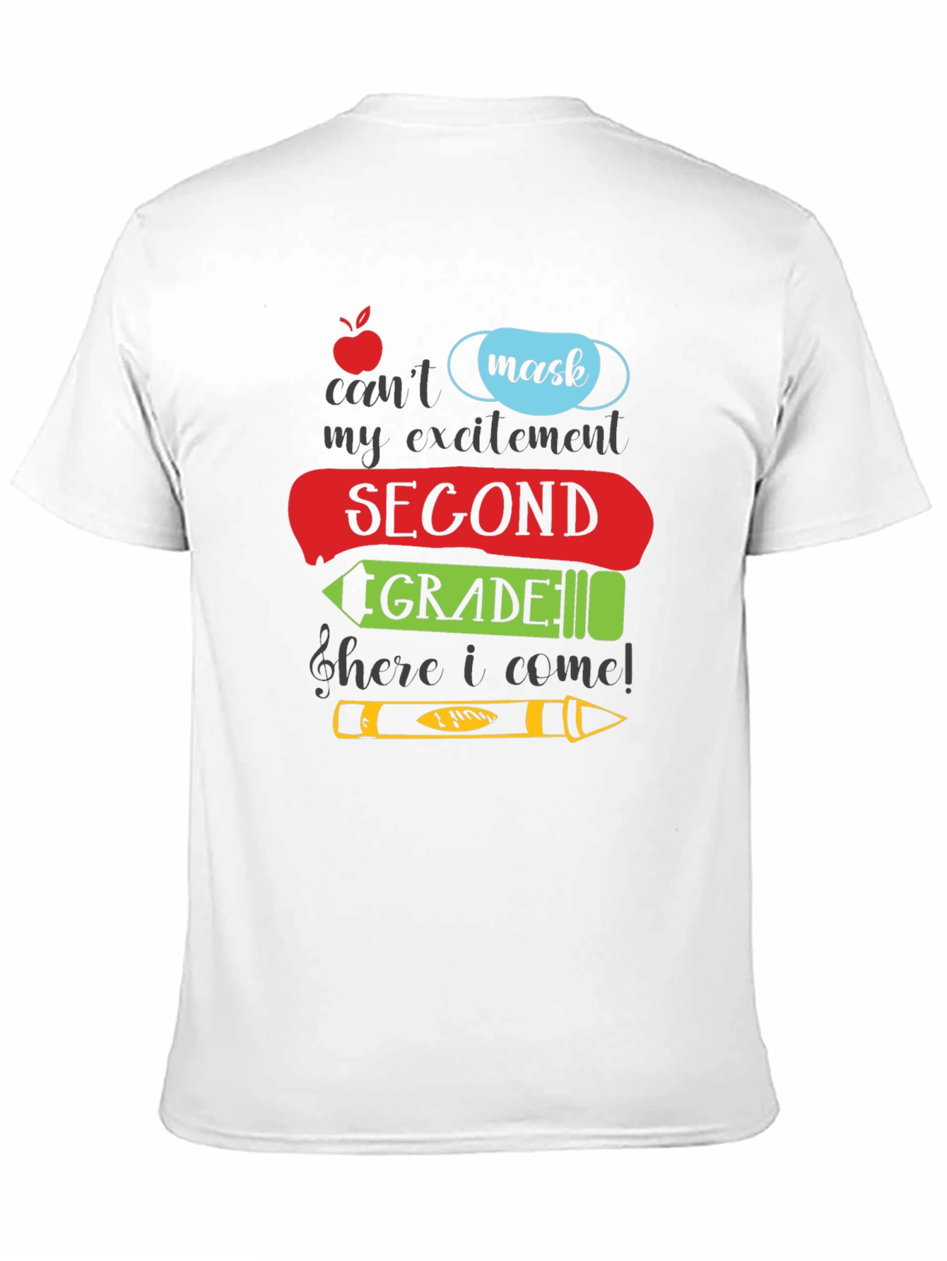Second Grade Masked Up T-Shirt