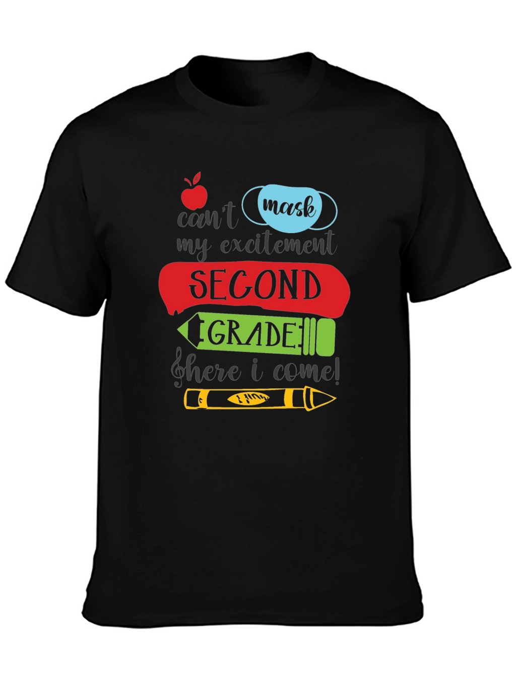 Second Grade Masked Up T-Shirt