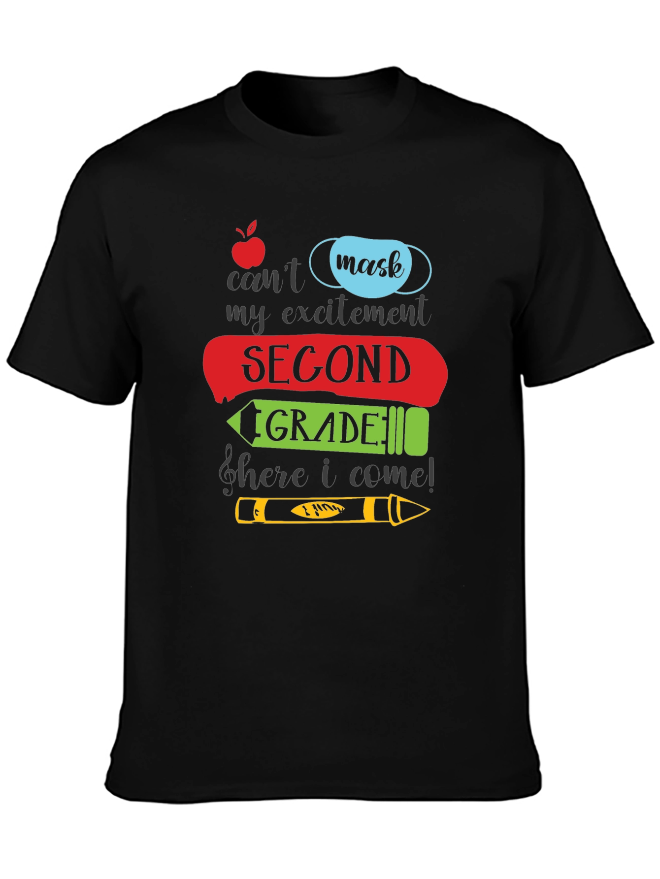 Second Grade Masked Up T-Shirt