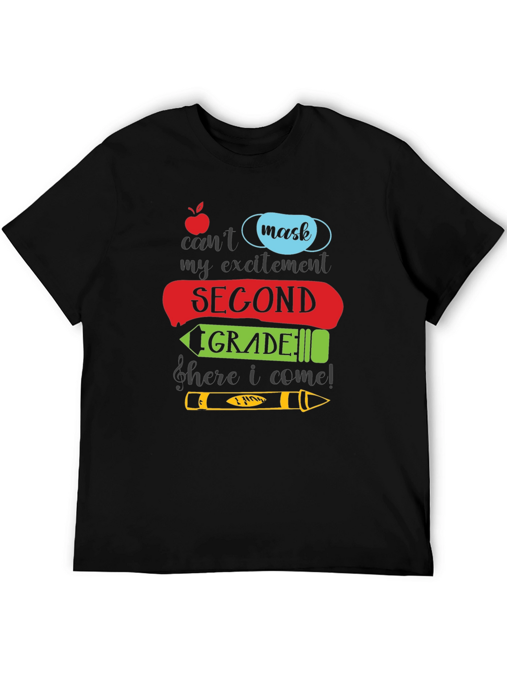 Second Grade Masked Up T-Shirt