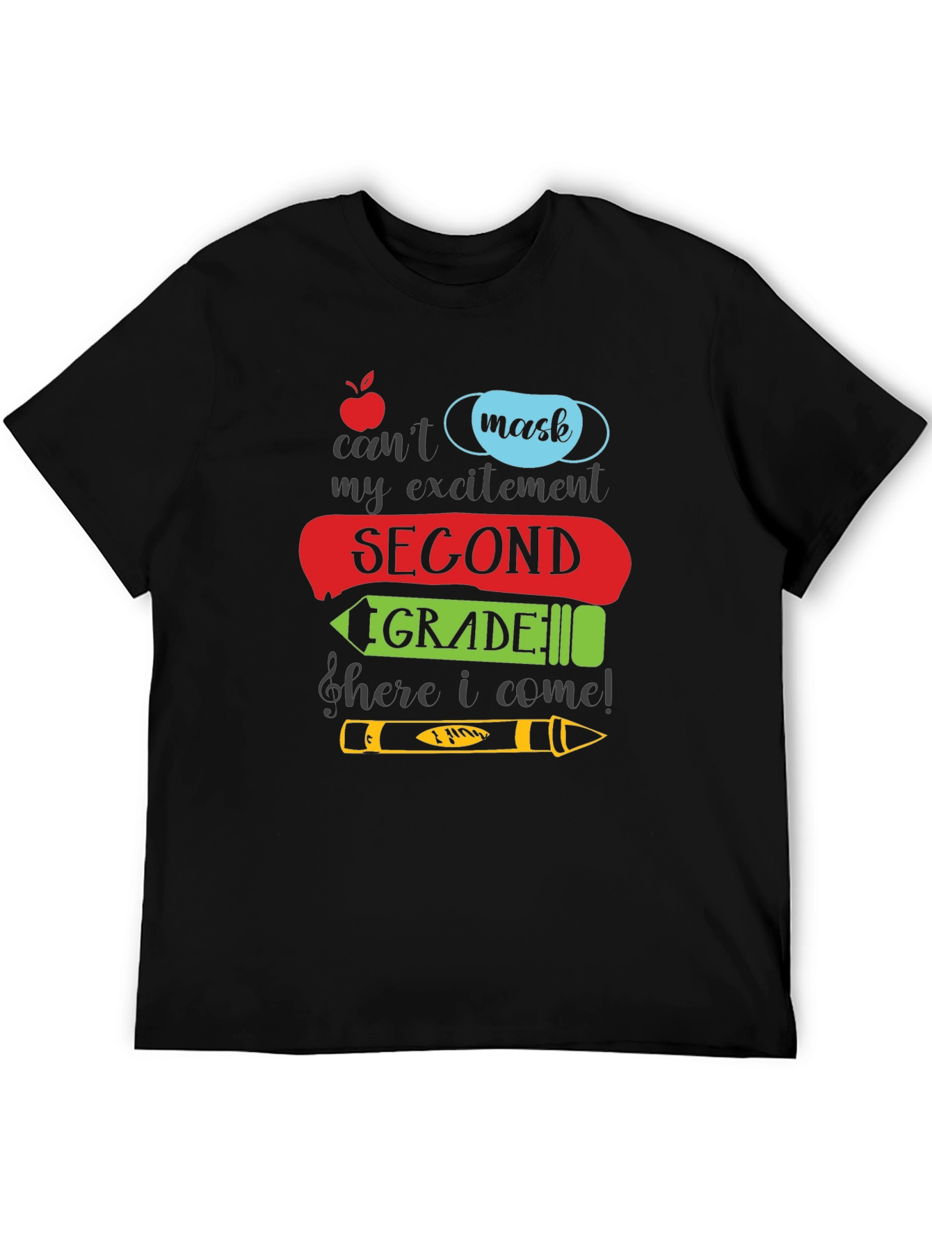 Second Grade Masked Up T-Shirt