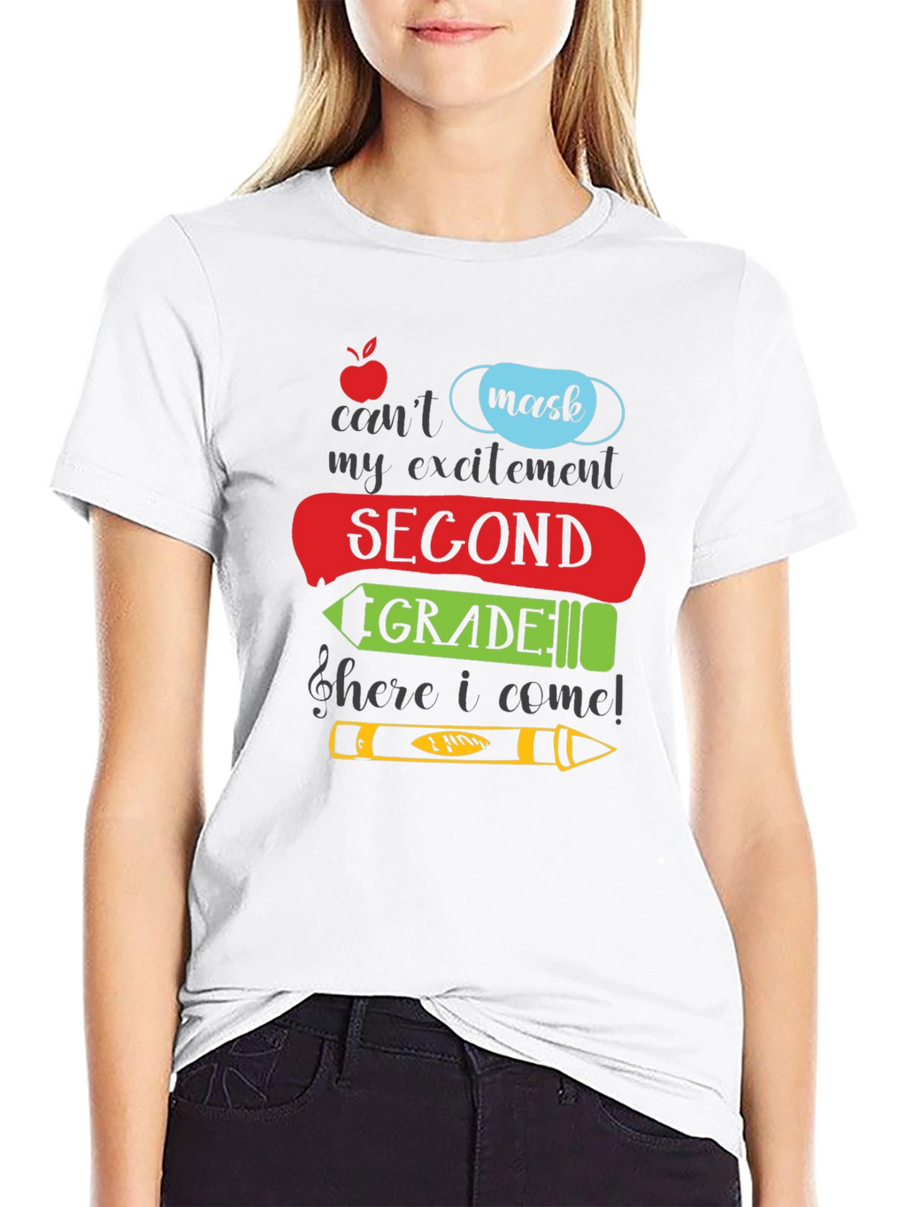 Second Grade Masked Up T-Shirt