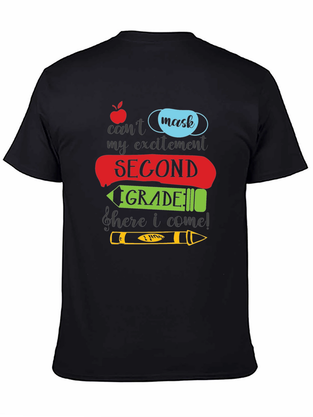 Second Grade Masked Up T-Shirt