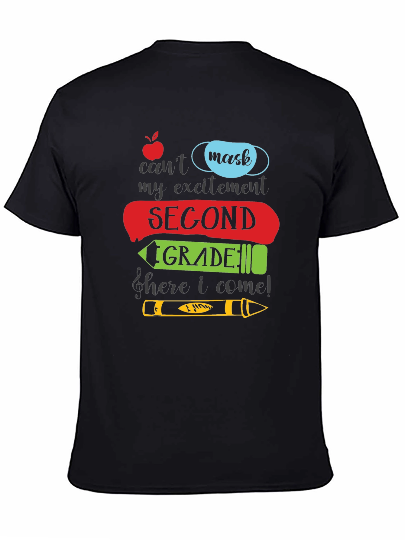 Second Grade Masked Up T-Shirt