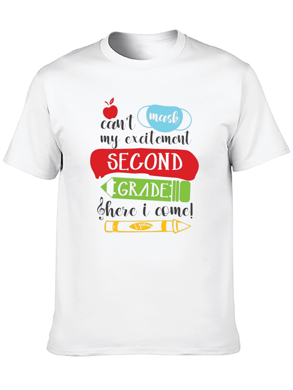 Second Grade Masked Up T-Shirt