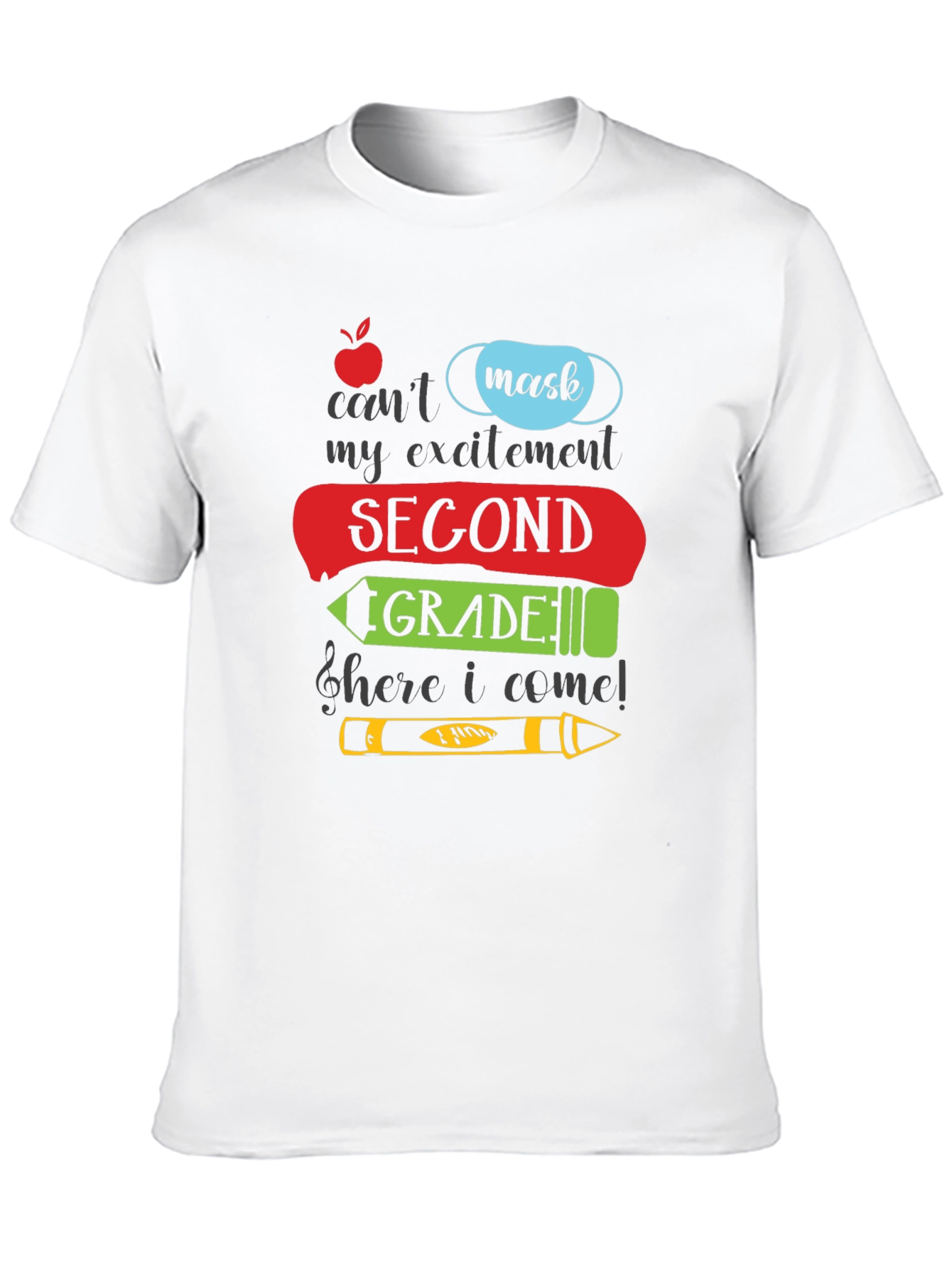 Second Grade Masked Up T-Shirt