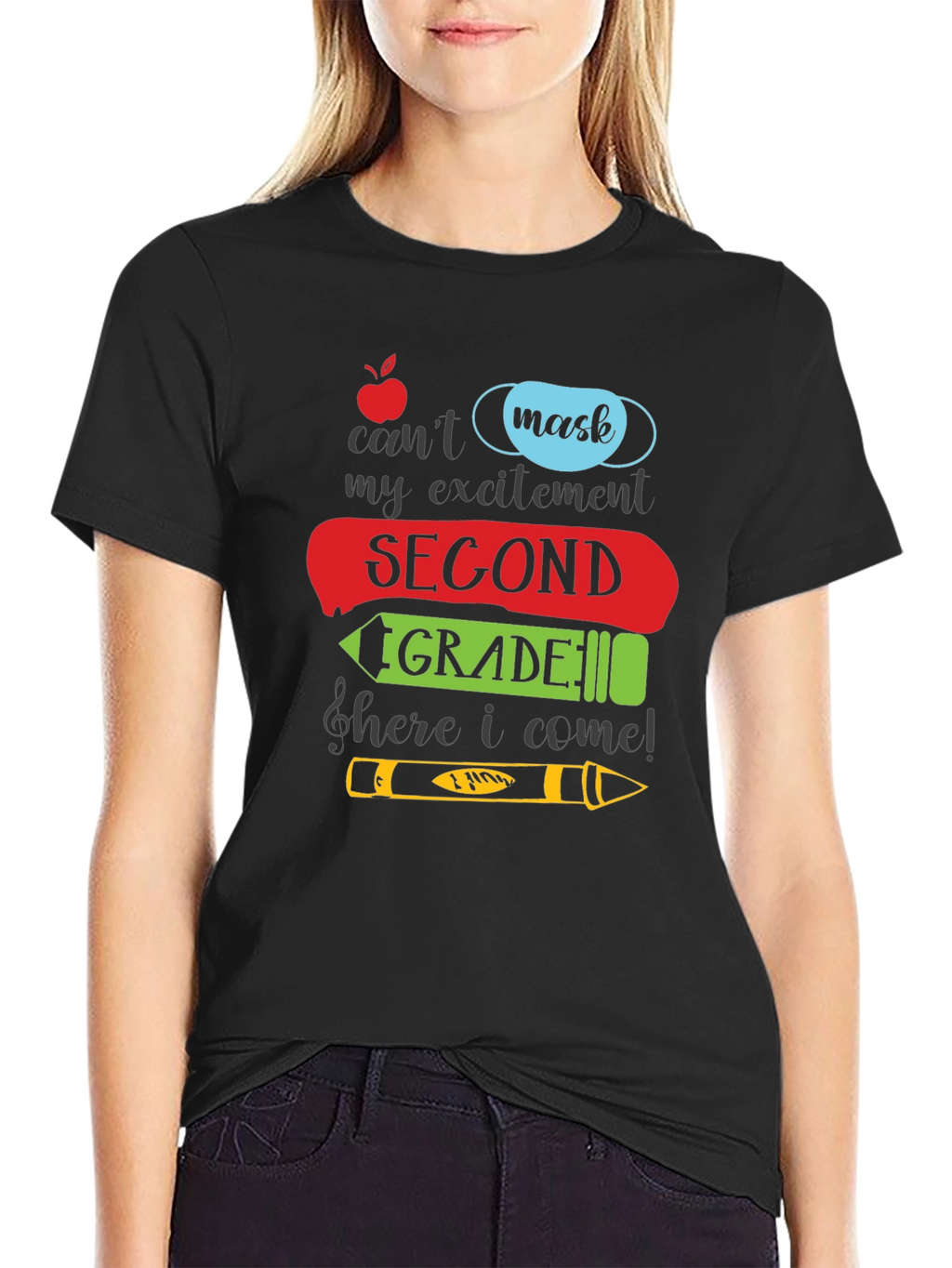 Second Grade Masked Up T-Shirt