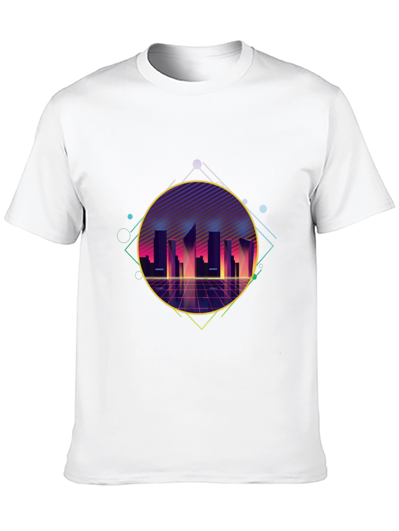 Retro 80s Cityscape T-Shirt