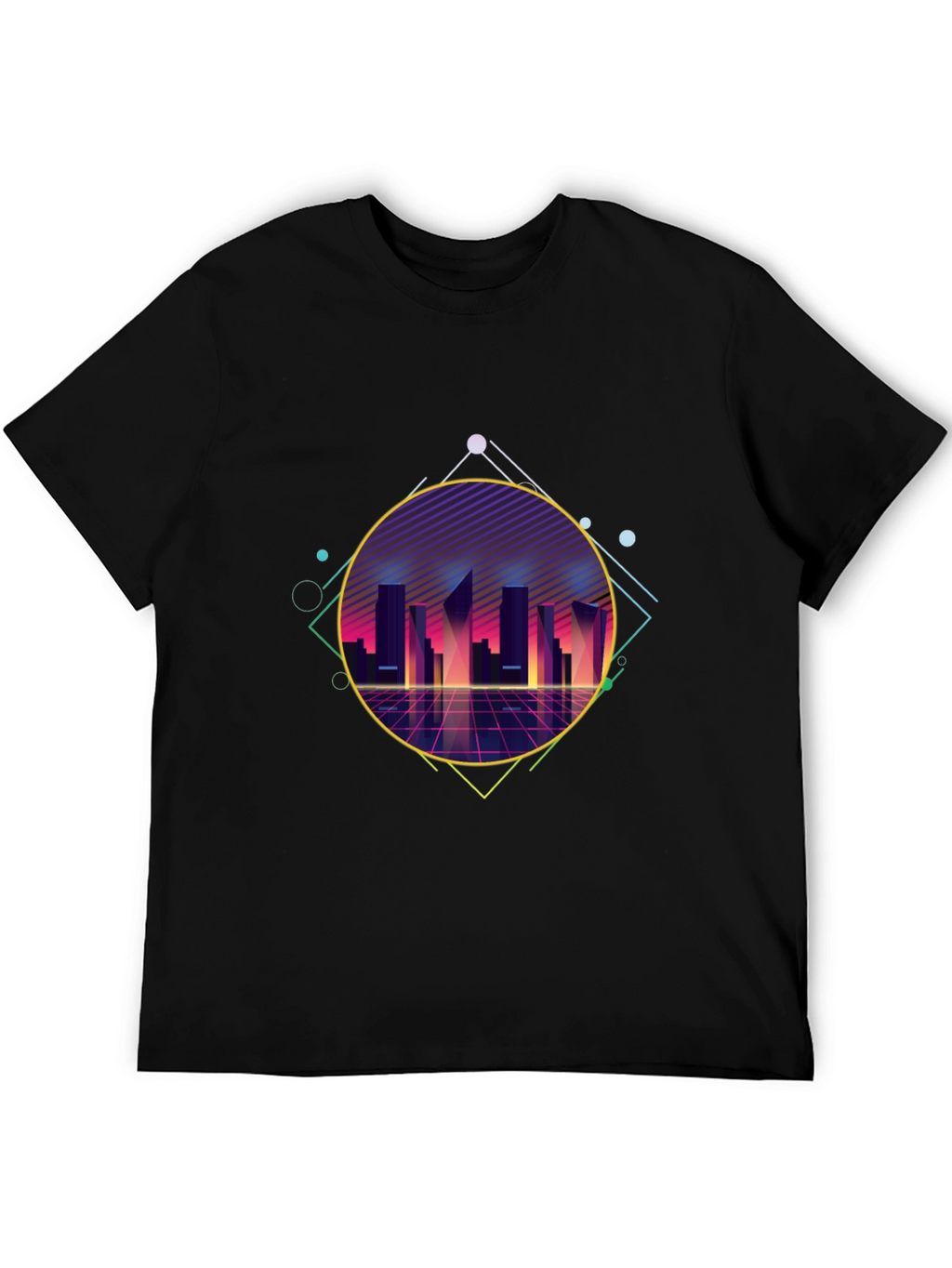 Retro 80s Cityscape T-Shirt
