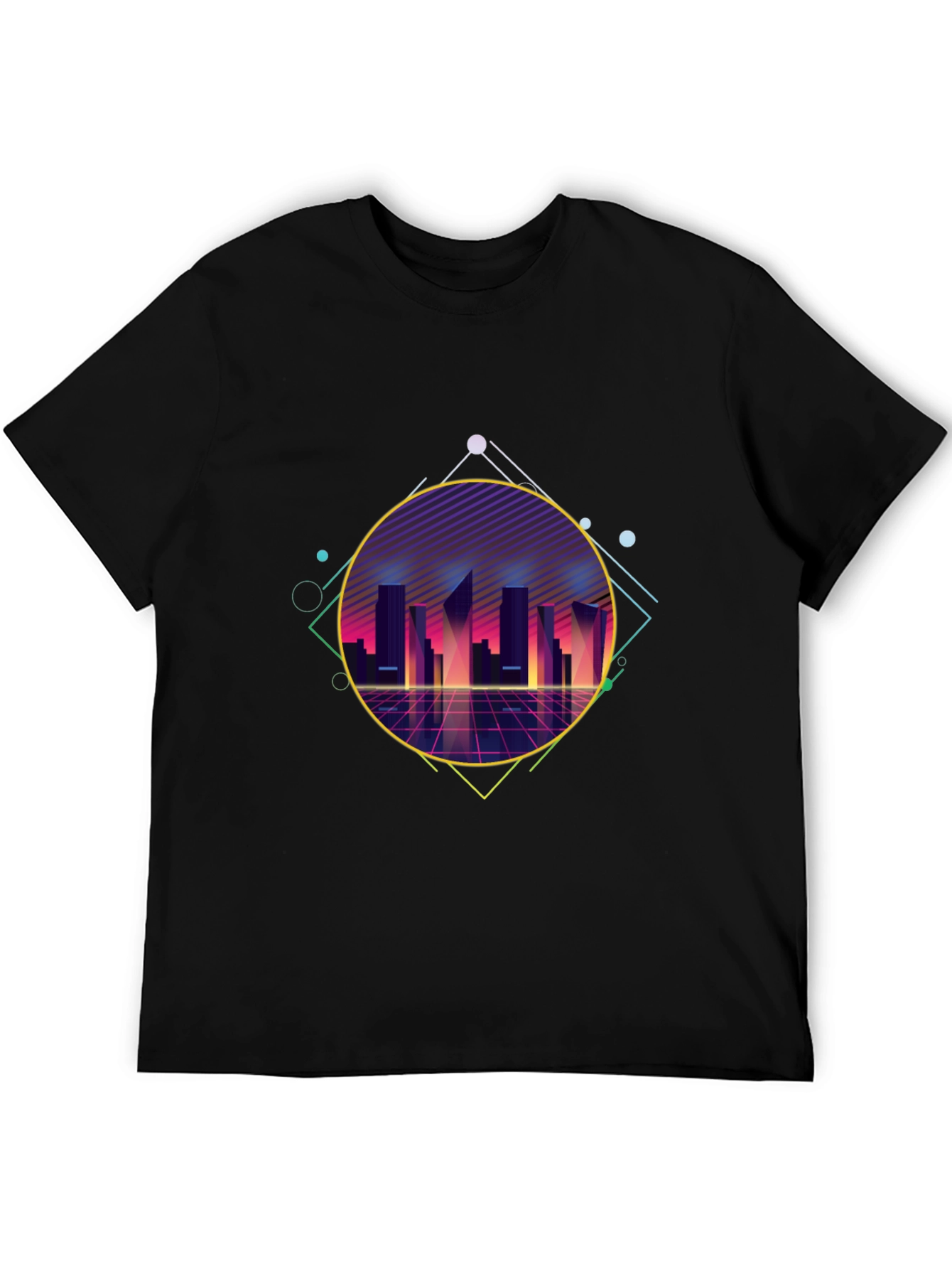 Retro 80s Cityscape T-Shirt