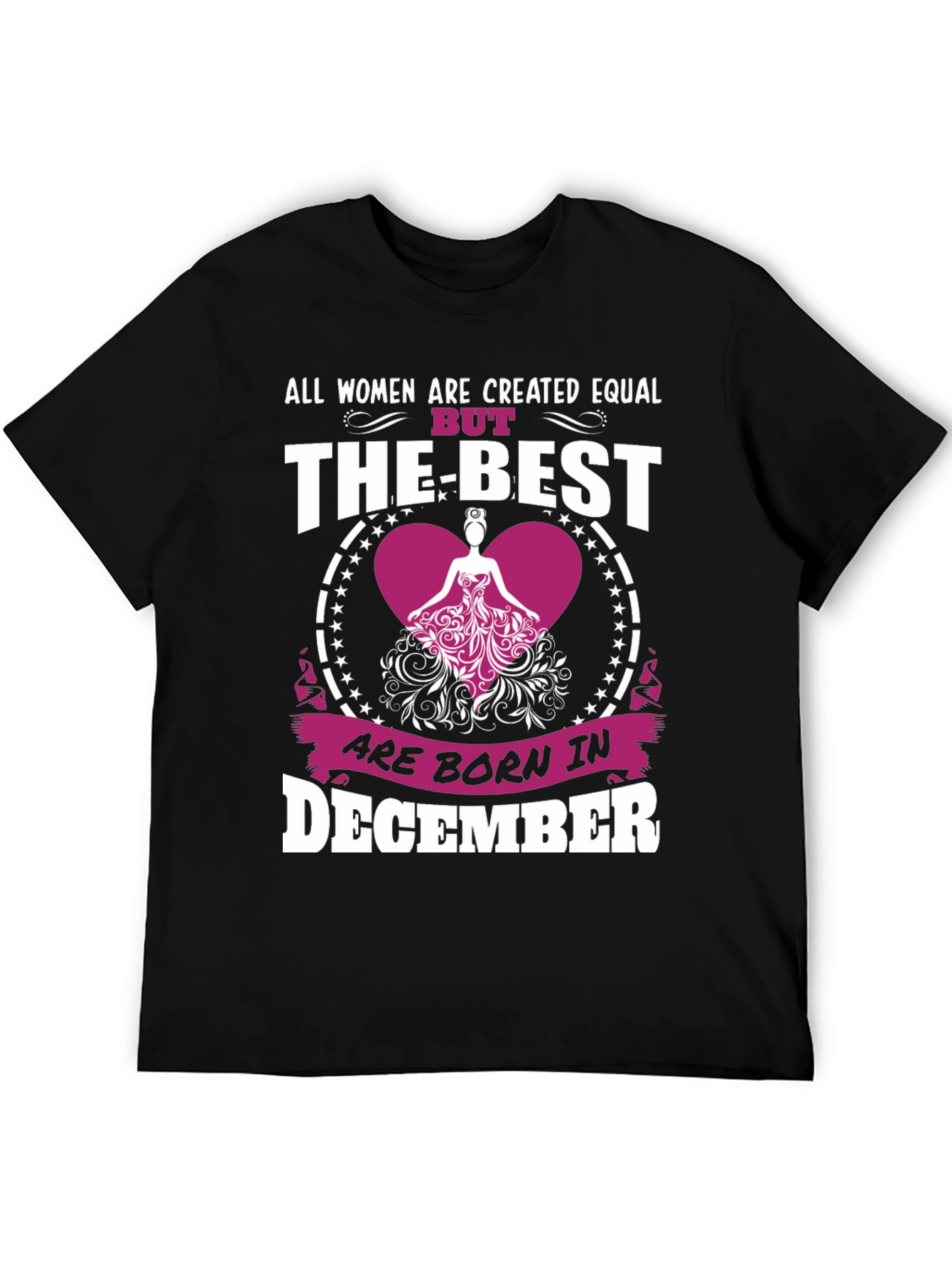 December Born Womens T-Shirt - Best Women