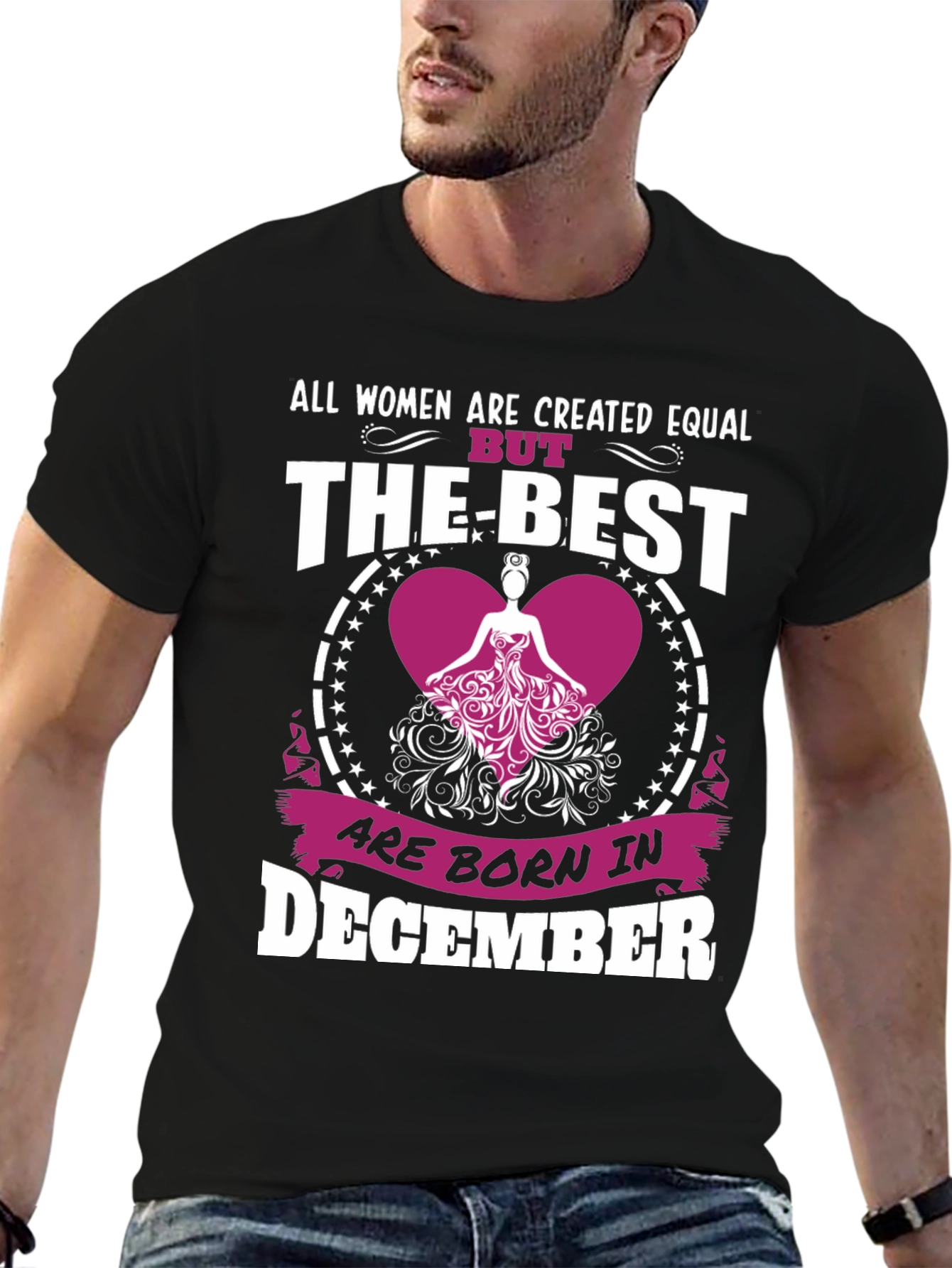 December Born Womens T-Shirt - Best Women