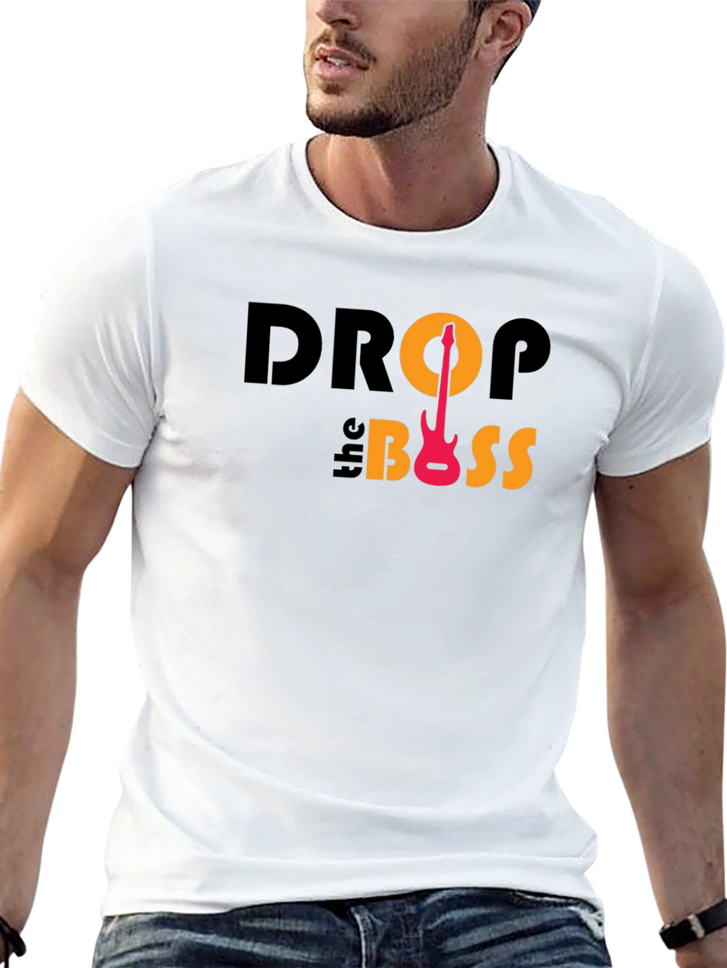 Drop the Bass Graphic Black T-Shirt